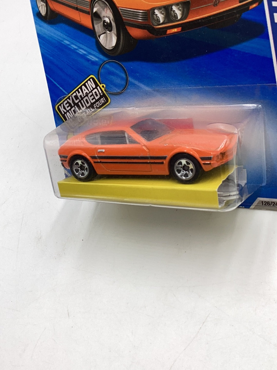 2010 Hot Wheels #126 Volkswagen SP2 w/ fast fish keychain Walmart exclusive 235F