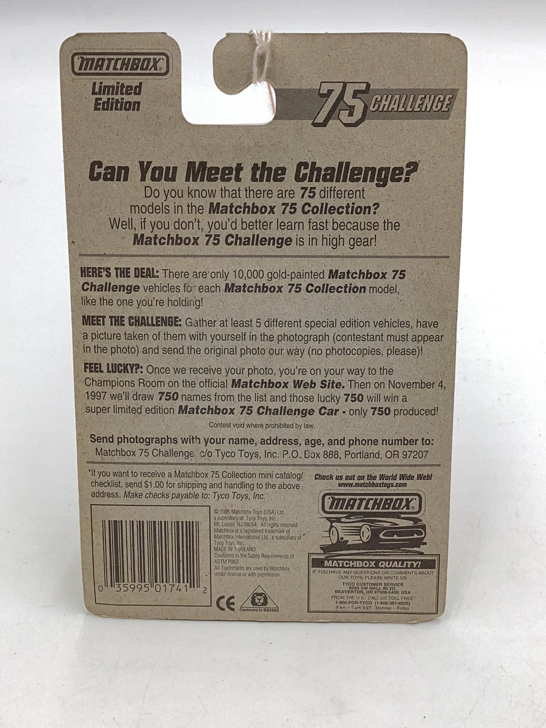 Matchbox 75 Challenge #73 Rotwheeler 163H