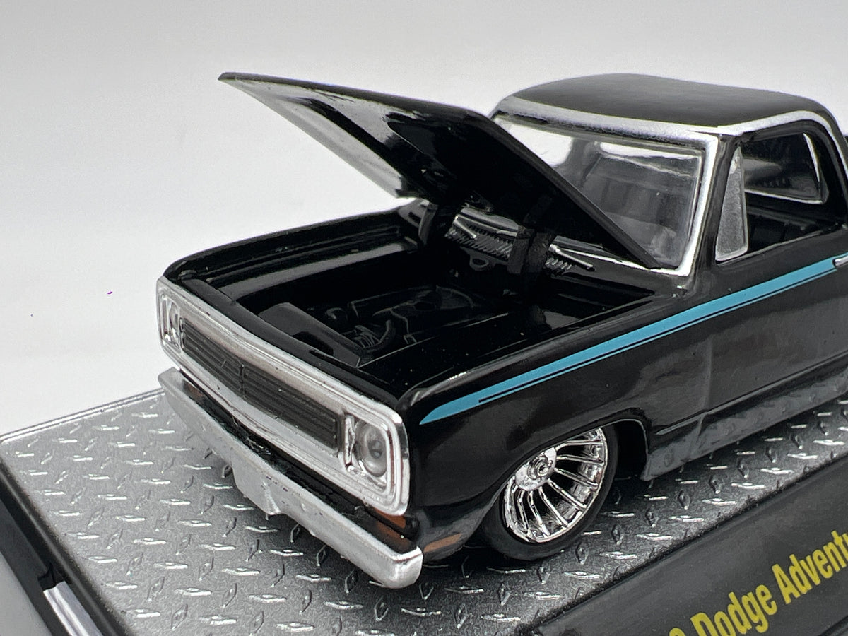 2026 M2 Machines R01 Blind Box 1972 Dodge Adventurer 100 Custom Black