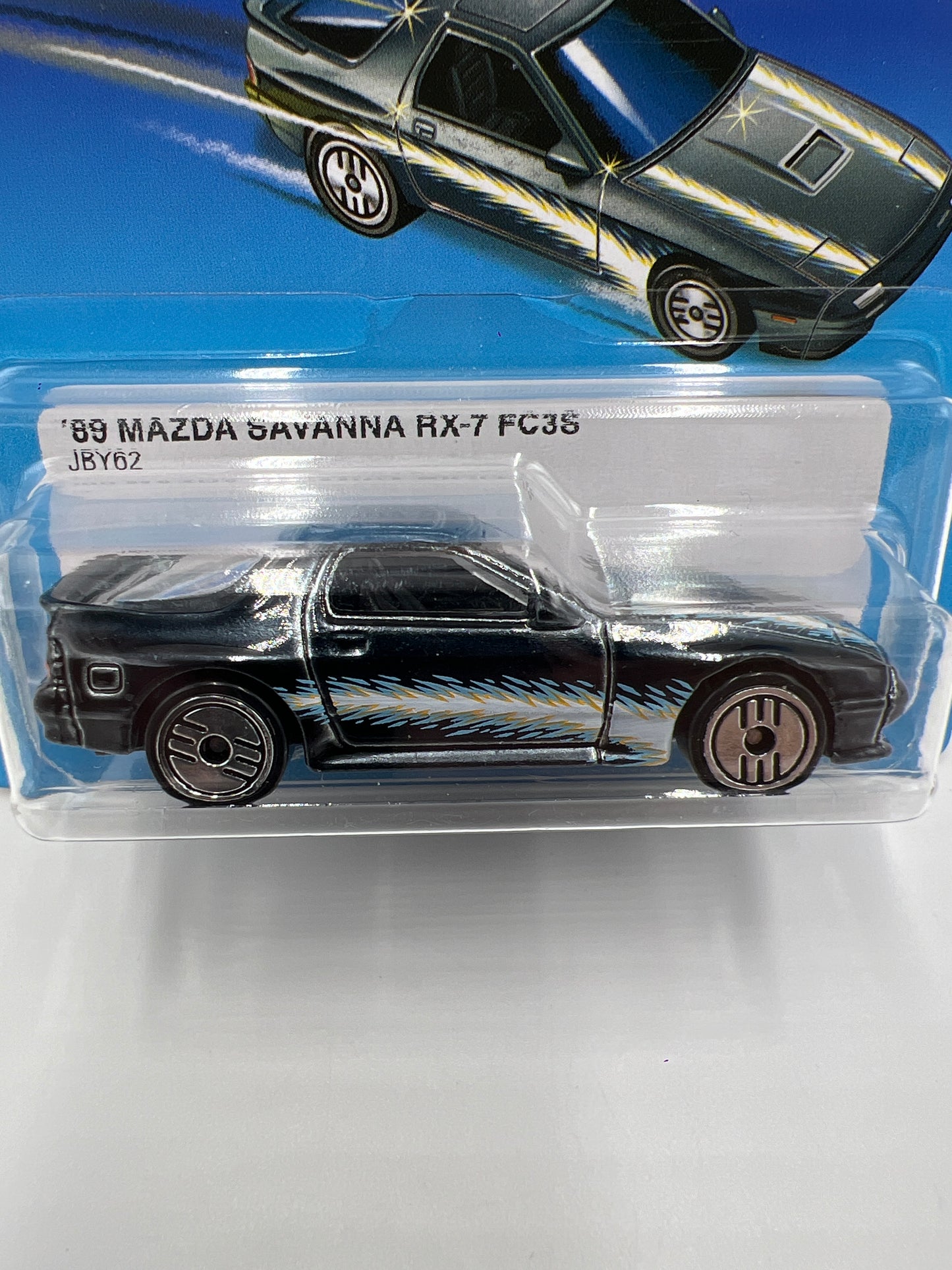 2025 Hot Wheels Target Ultra Hots #3 89 Mazda Savanna RX-7 FC3S Black 154E