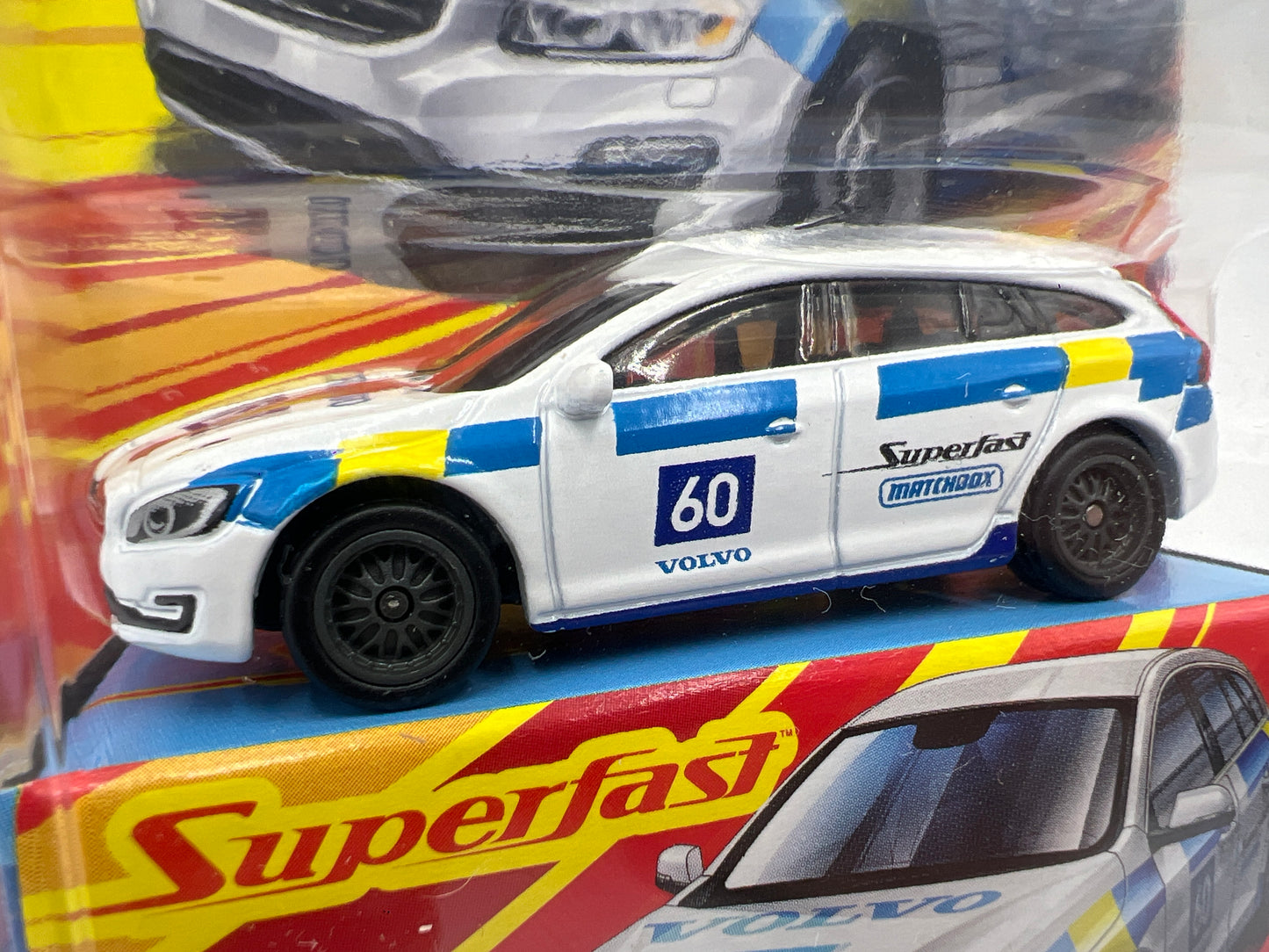 Matchbox Superfast #5 Volvo V60 Wagon White 173A