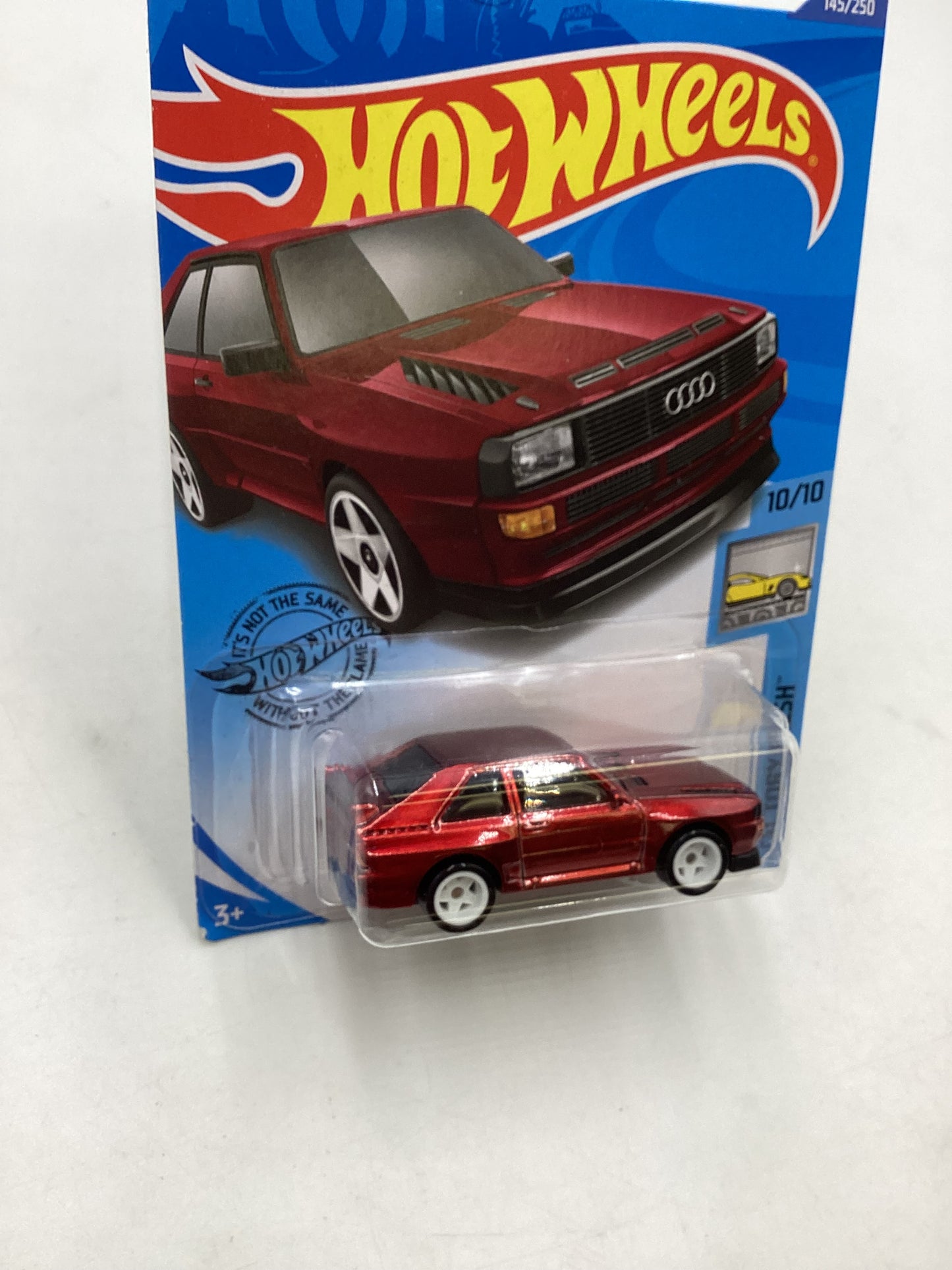 2020 Hot wheels Super treasure hunt #145 84 Audi Sport Quattro Red W/ Protector