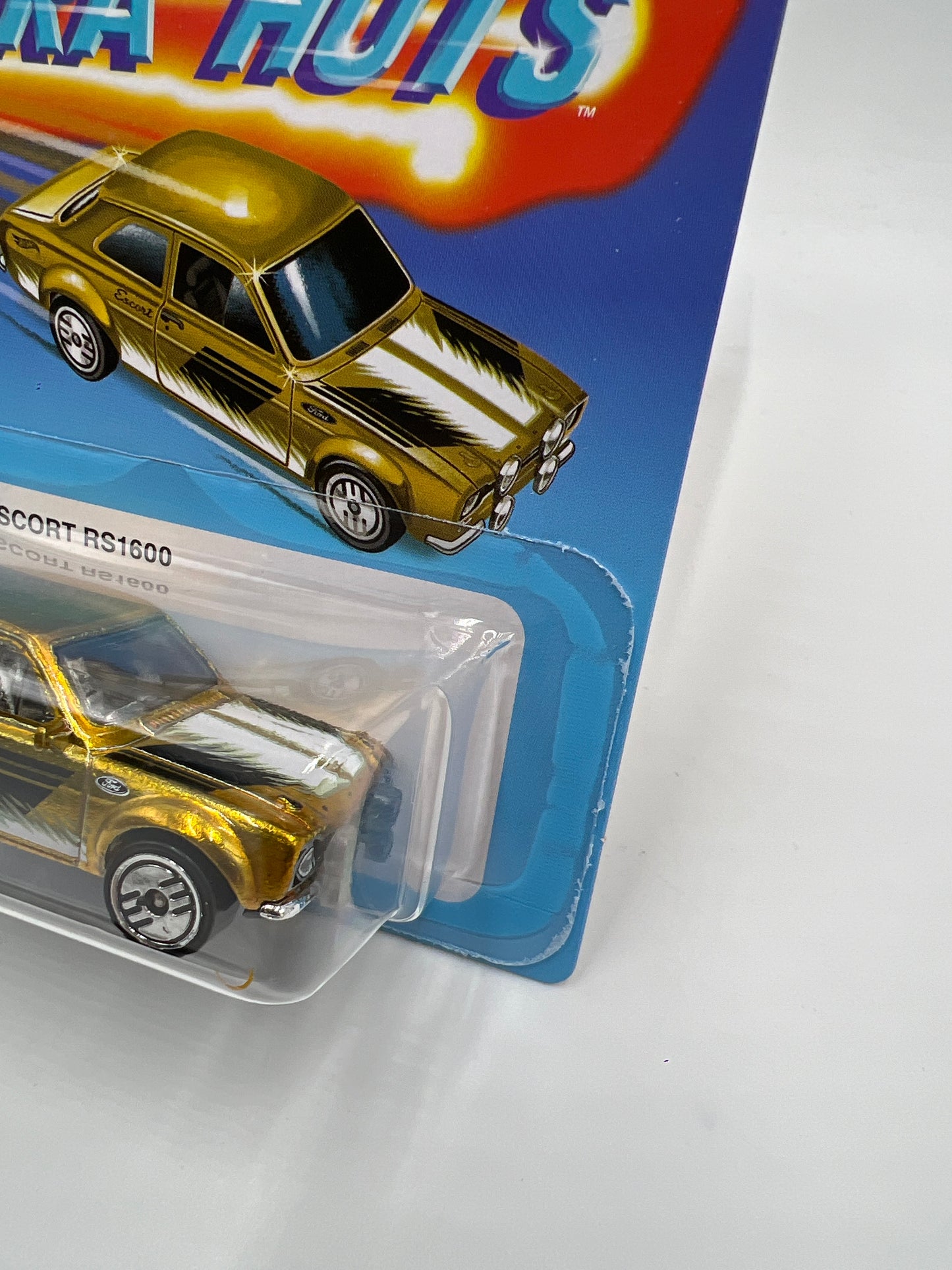 Hot Wheels Target Exclusive Ultra Hots #1 70 Ford Escort RS1600 Gold 159i