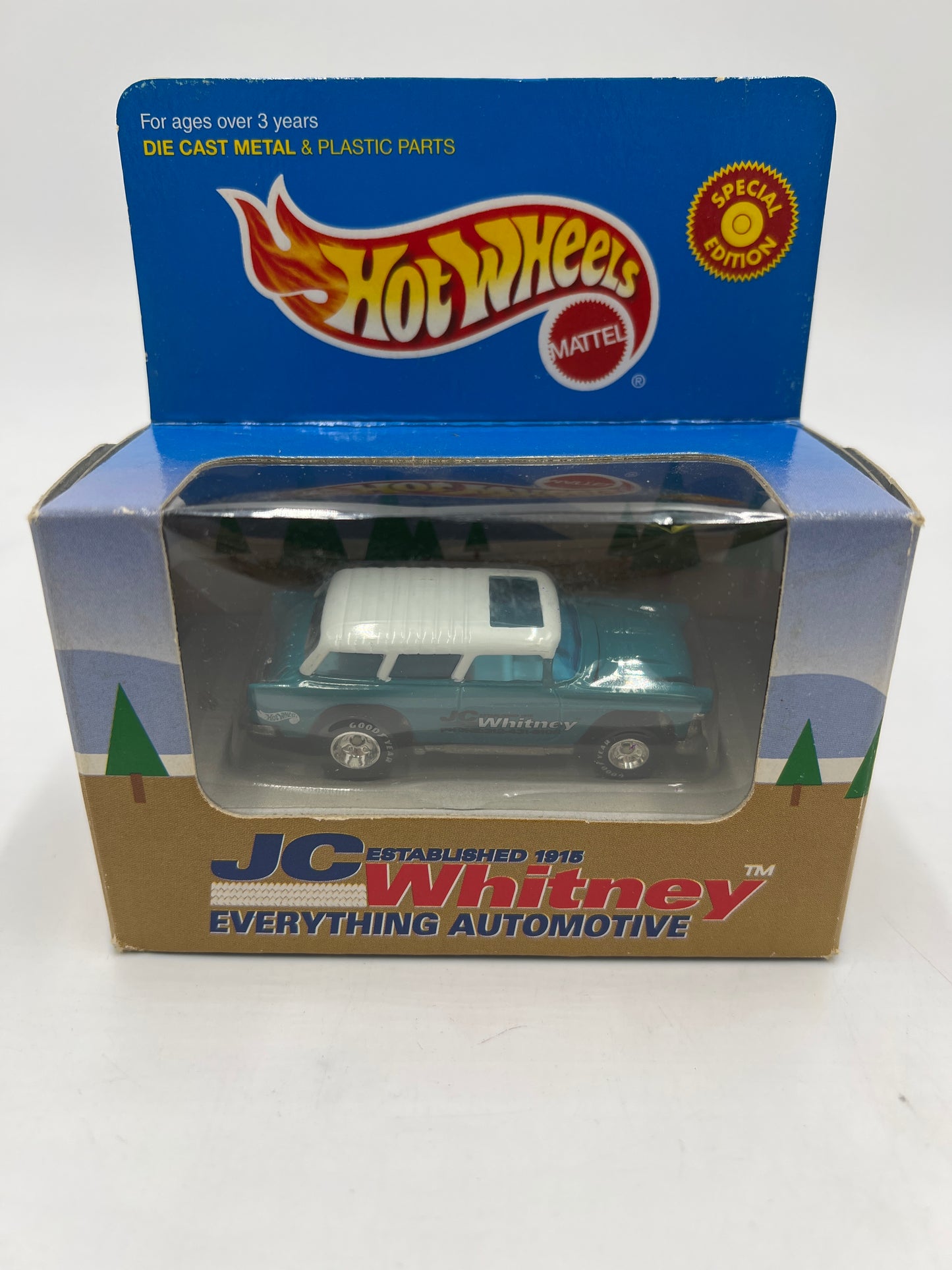 Hot Wheels Limited Edition JC Whitney Everything Automotive Chevy Nomad Light Blue