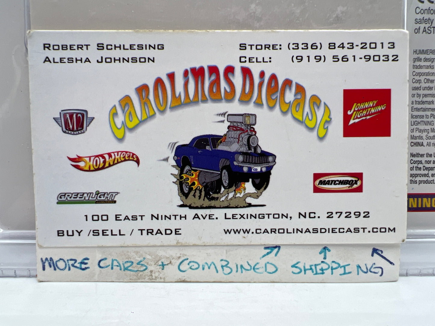 Johnny Lightning Hummer Series United States Marines Humvee Red 221H