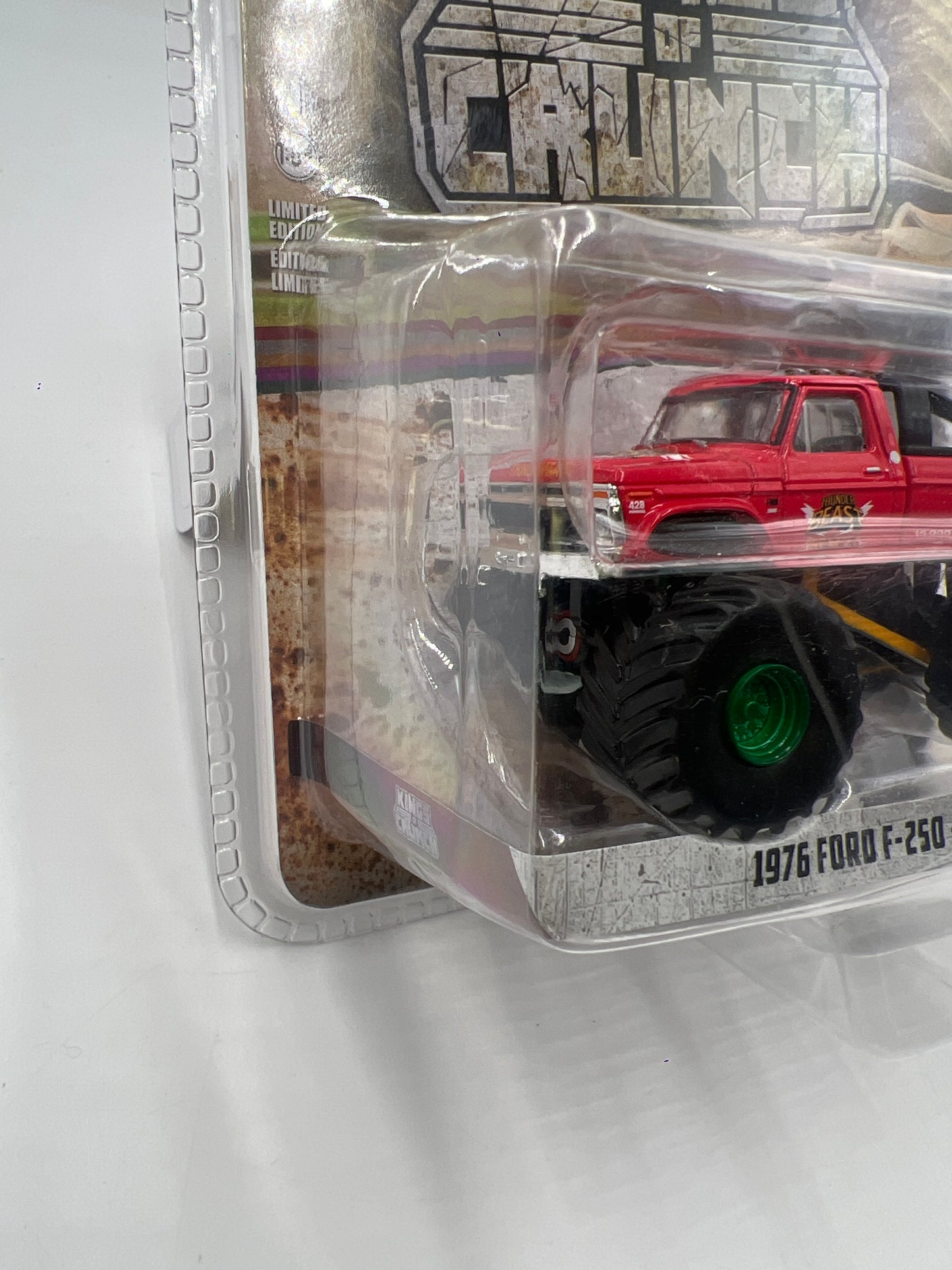 Greenlight Kings of Crunch Series 11 1976 Ford F-250 Thunder Beast Greenie CHASE