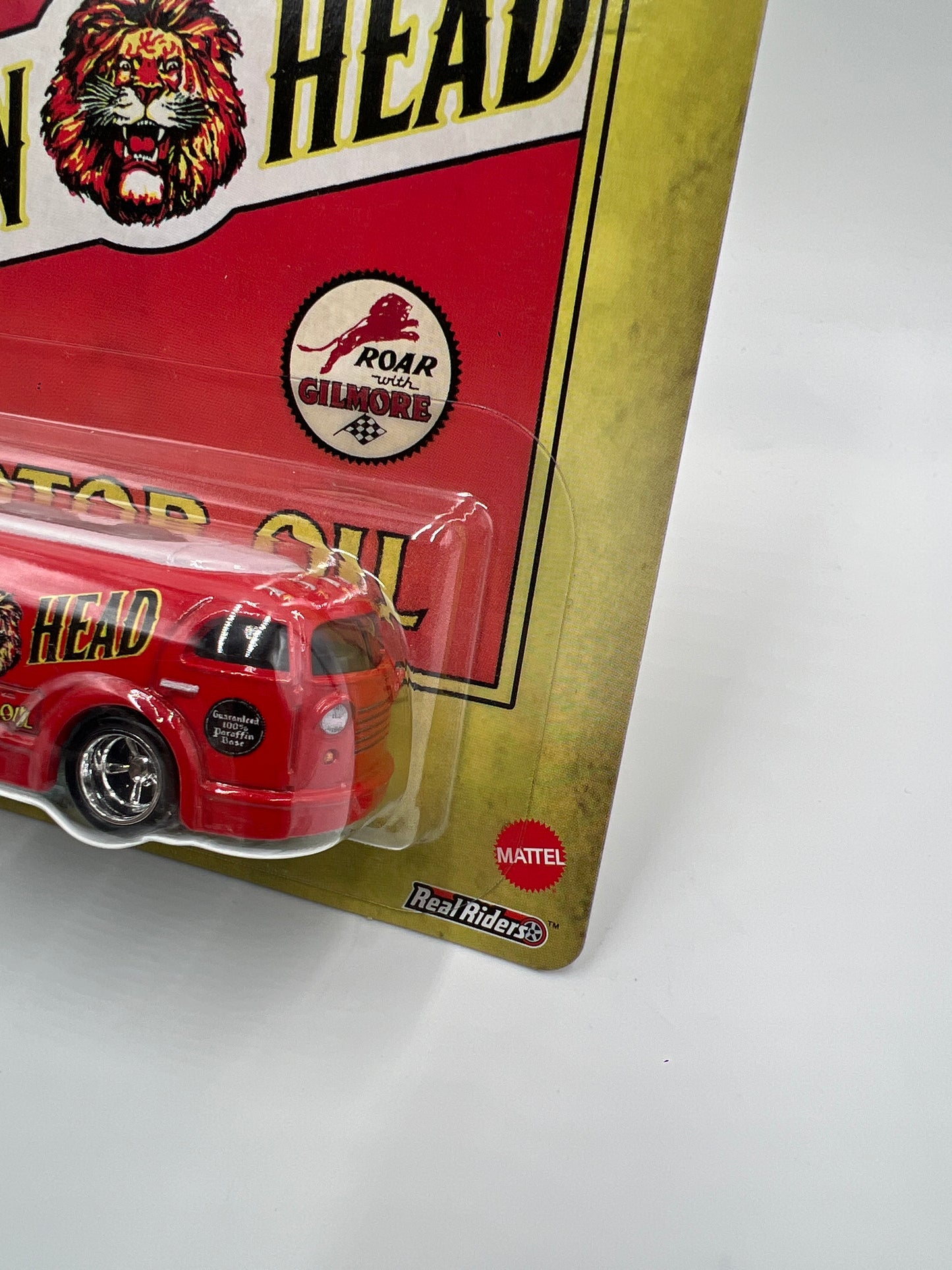 Hot Wheels Premium Vintage Oil #1 1937 Haulin Gas Red Lion Head 244i