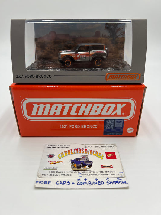 Matchbox Mattel Creations 2021 Ford Bronco Black