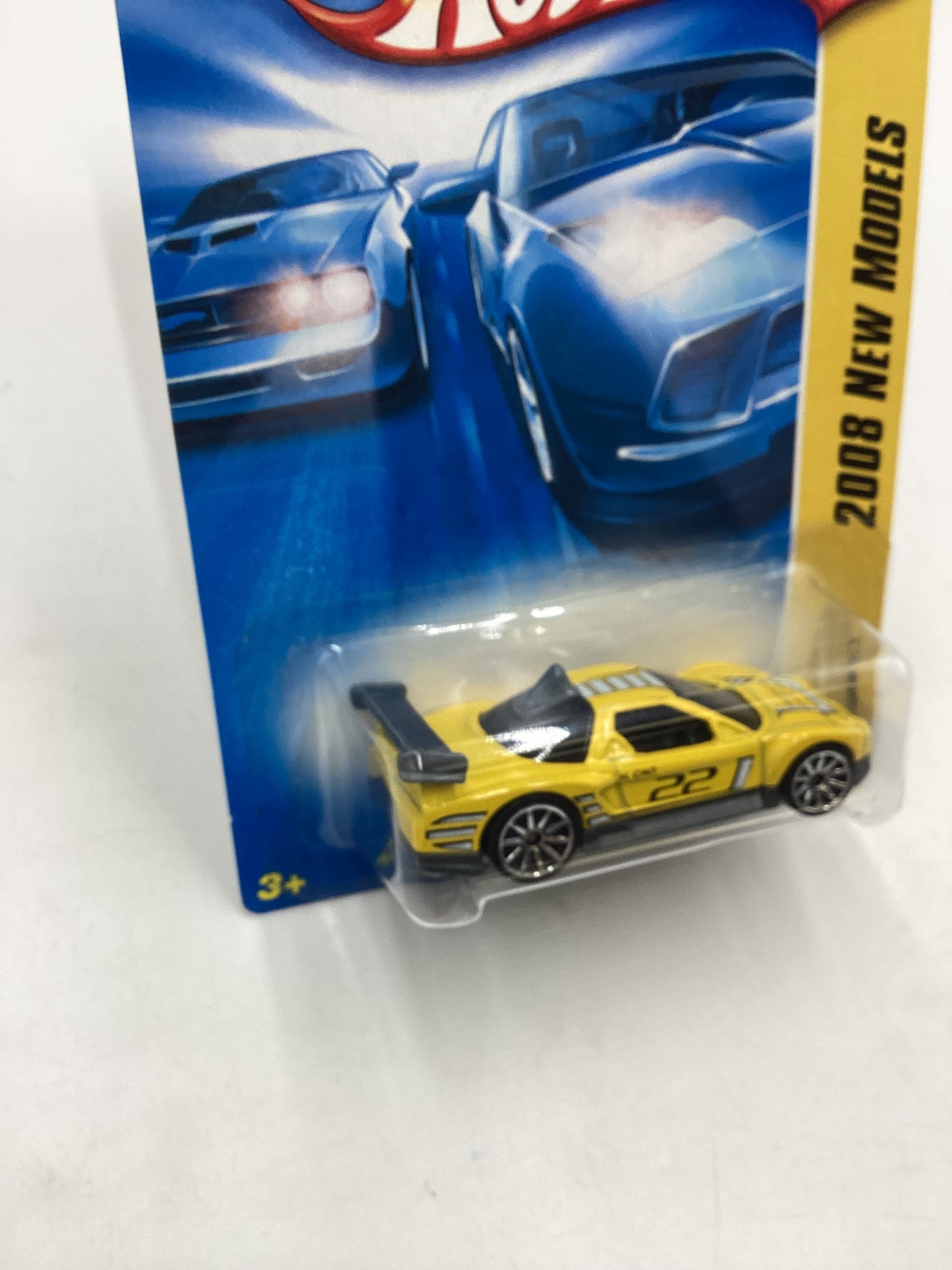 2008 Hot Wheels New Models #011 Acura NSX Yellow 107B