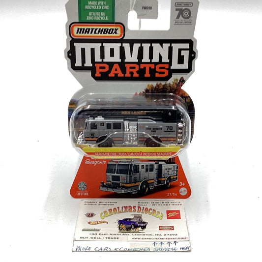2023 Matchbox 70 years Moving Parts Seagrave Fire Truck
