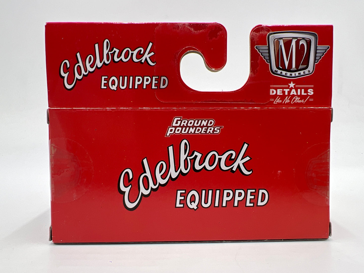 M2 Machines Ground Pounders 1956 Ford F-100 Truck Red Edelbrock R24