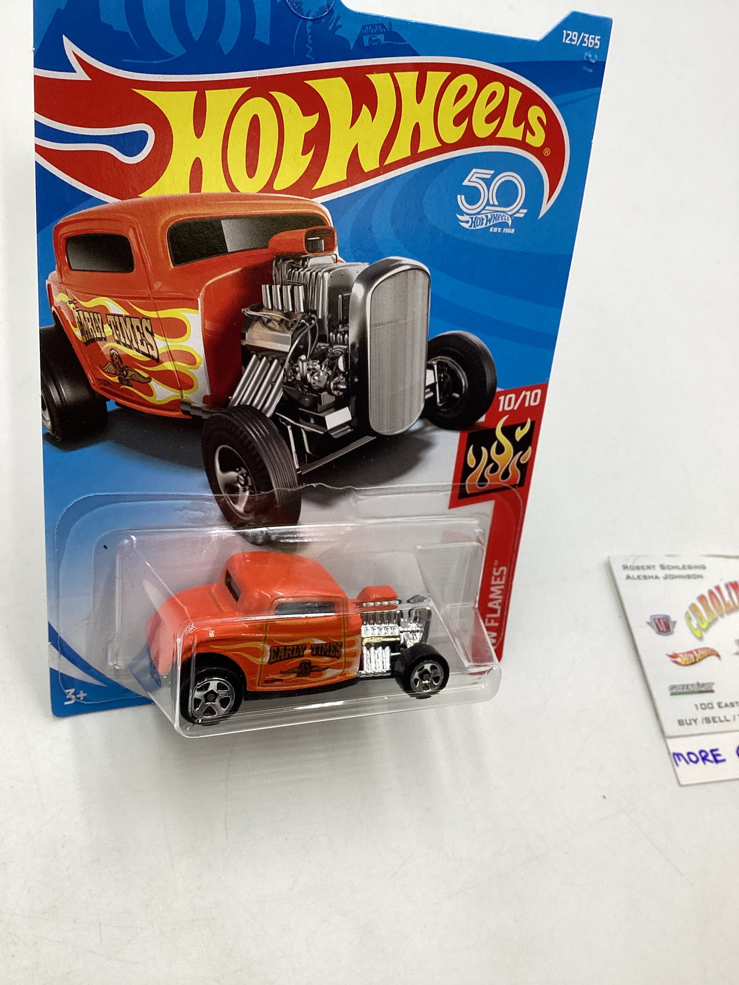 2018 Hot Wheels #129 32 Ford Orange 35B