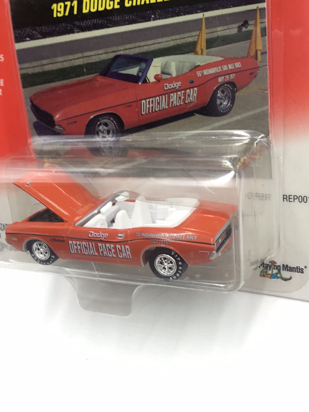 Johnny lightning Official Pace Cars 1971 Dodge Challenger QQ6