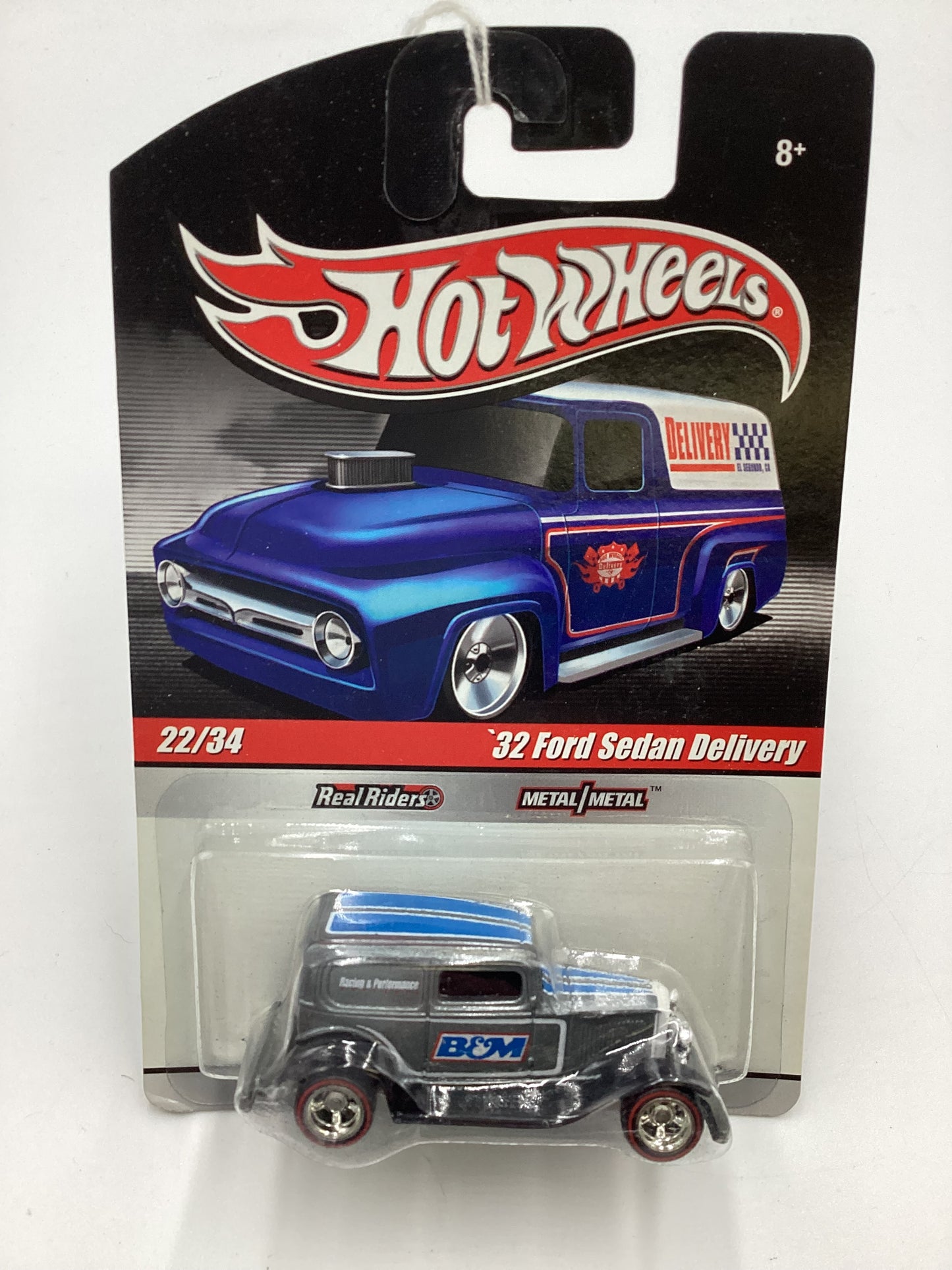 Hot Wheels Premium Delivery #22 B&M 32 Ford Sedan Delivery Silver 245N