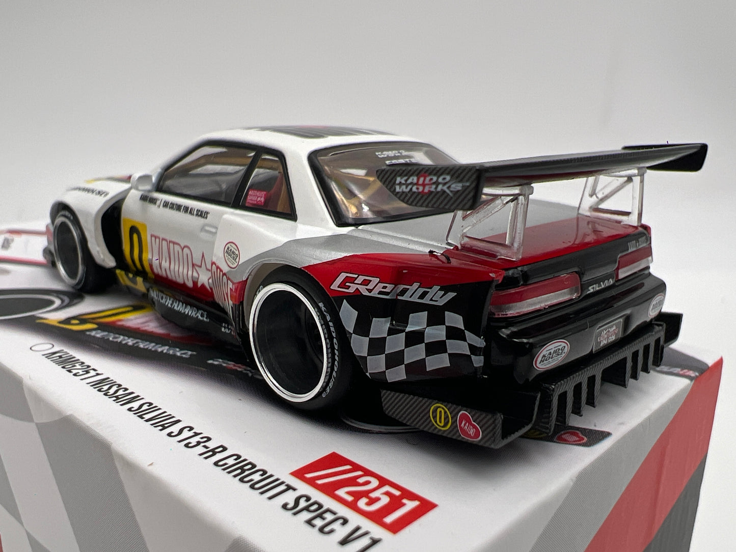 Mini GT Kaido House #251 Nissan Silvia S13-R Circuit Spec V1