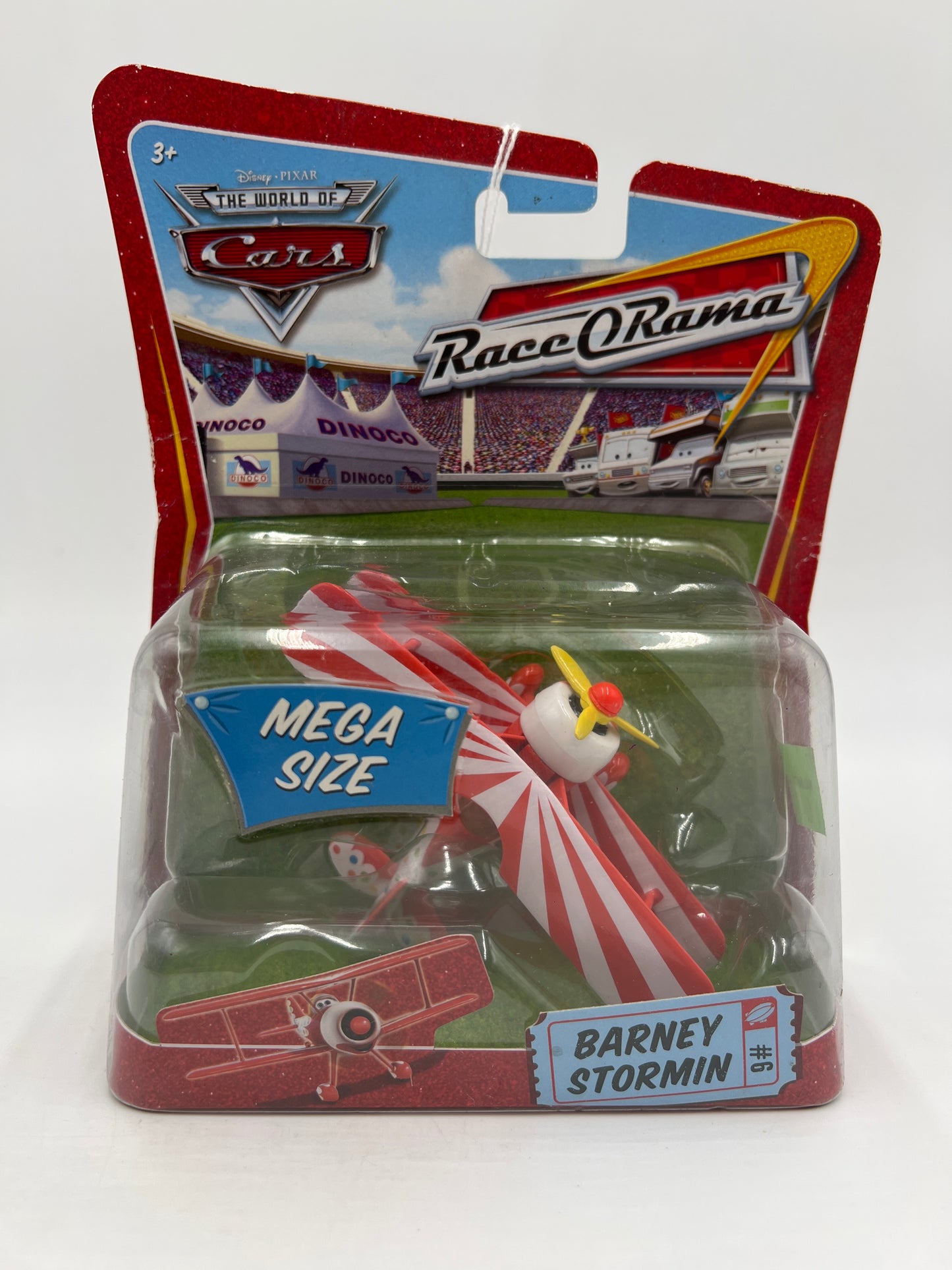 Disney Pixar The World Of Cars Race O Rama #6 Mega Size Barney Stormin 139H