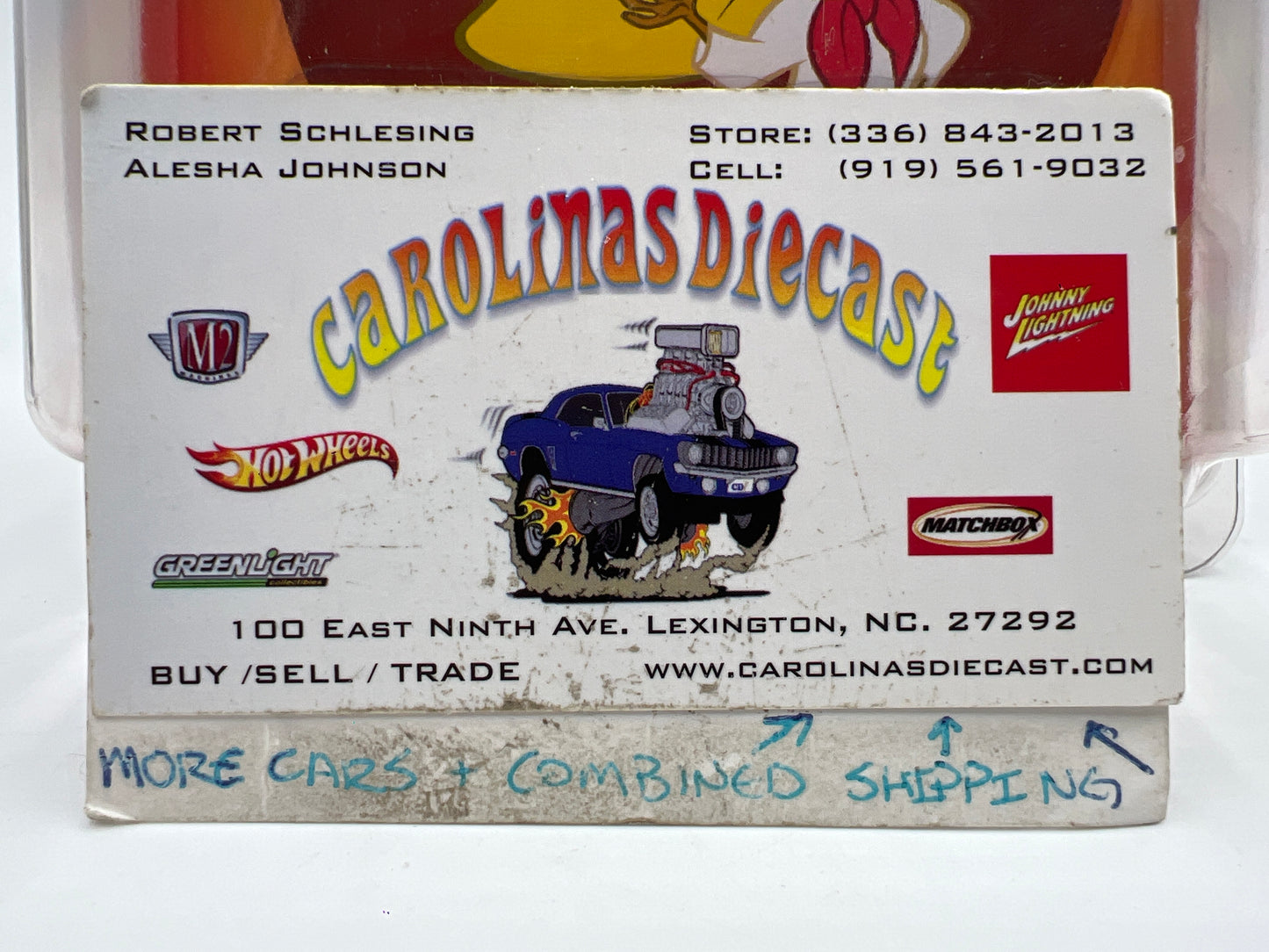 Hot Wheels Premium Looney Tunes Speedy Gonzales Customized C3500 W/Protector