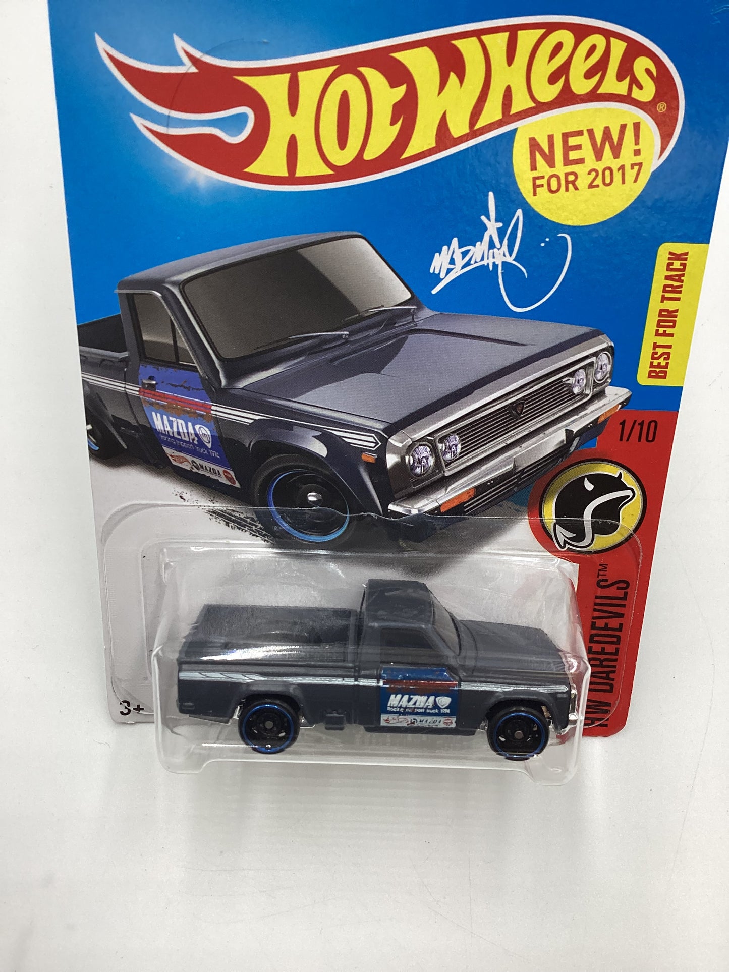 2017 Hot Wheels #286 Mazda Repu MadMike 87B