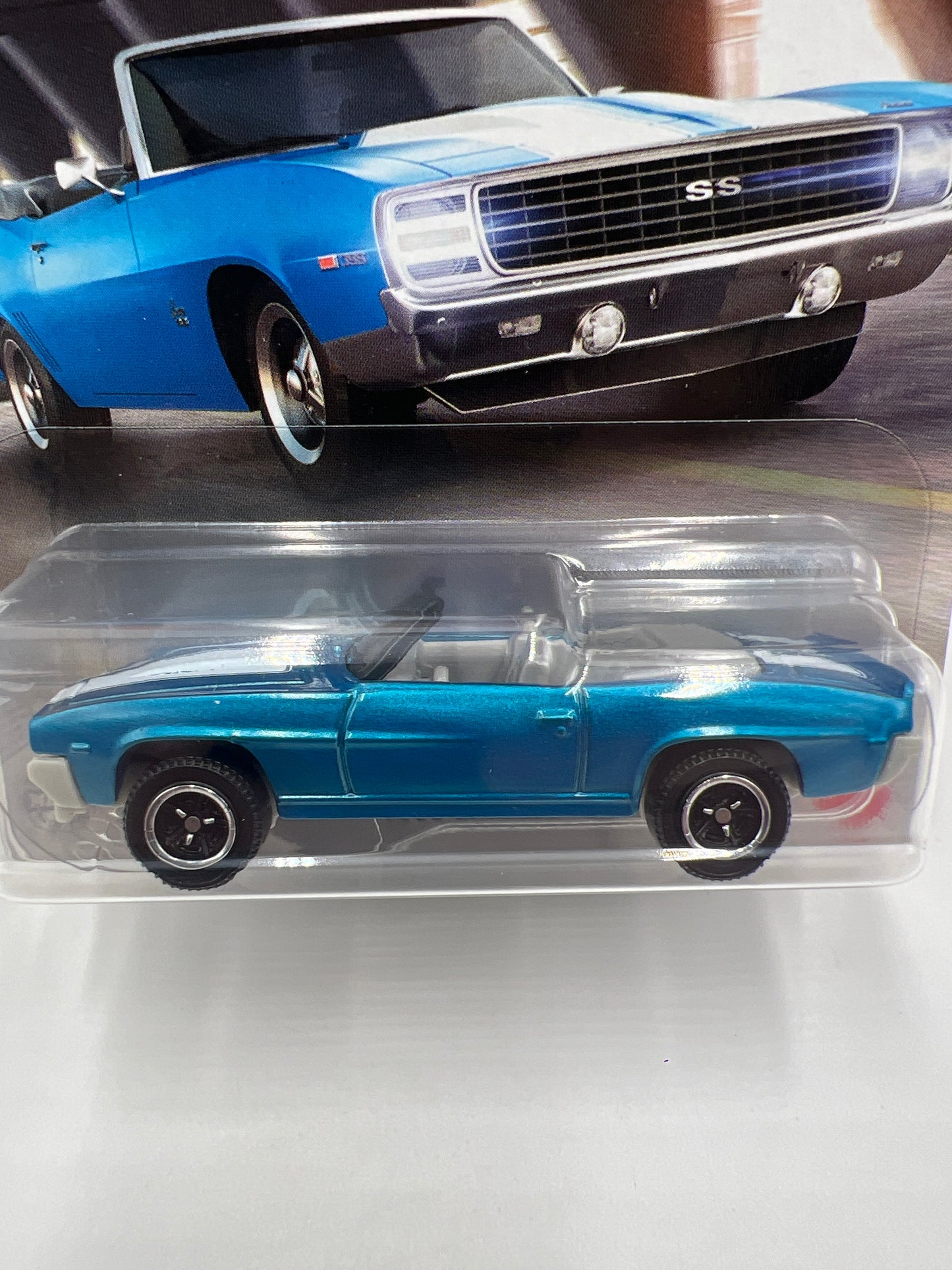 2025 Matchbox #72 1969 Camaro SS 396 Blue 215i