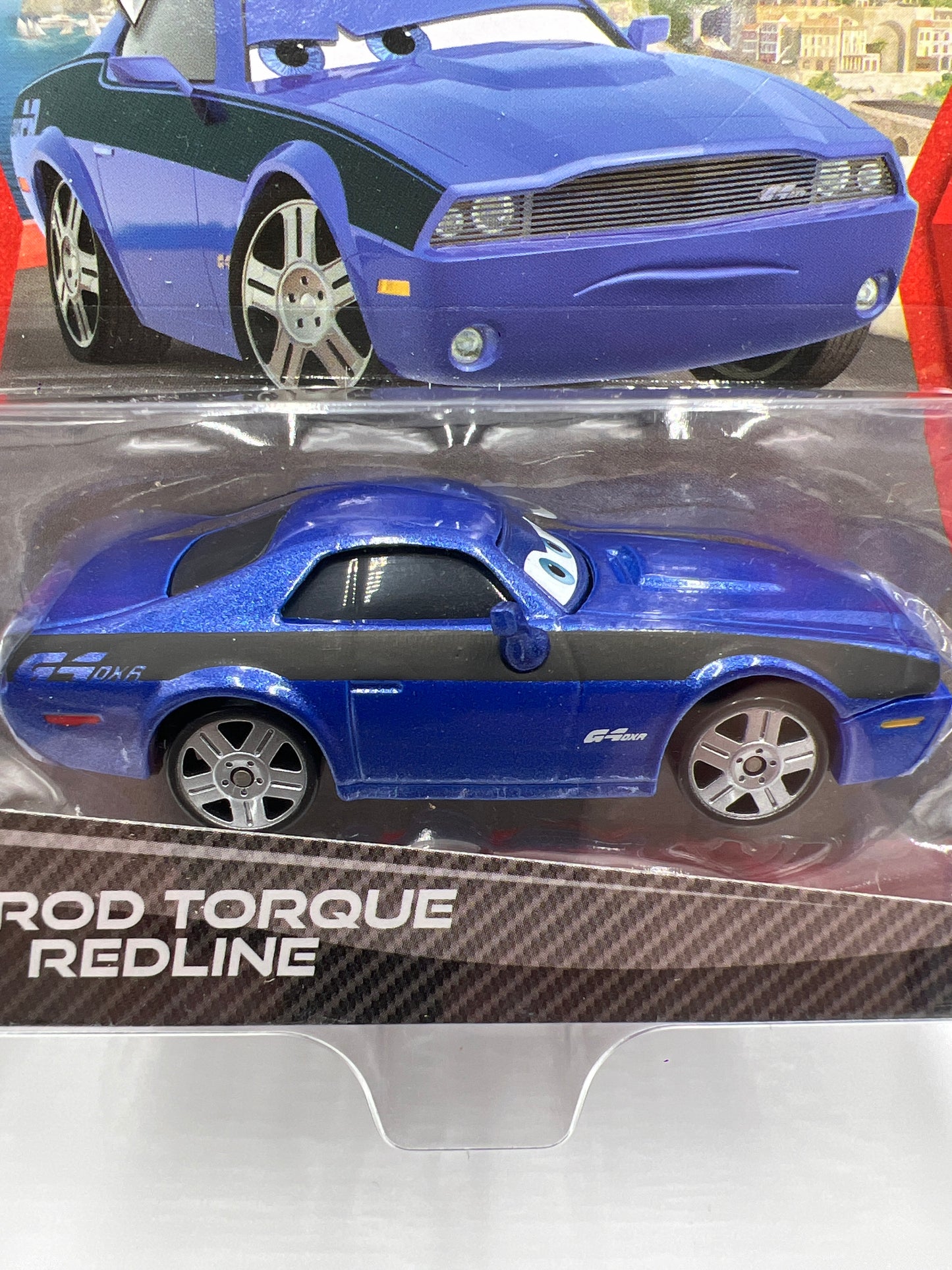 Disney Pixar Cars 2 #16 Rod Torque Redline Blue 137B