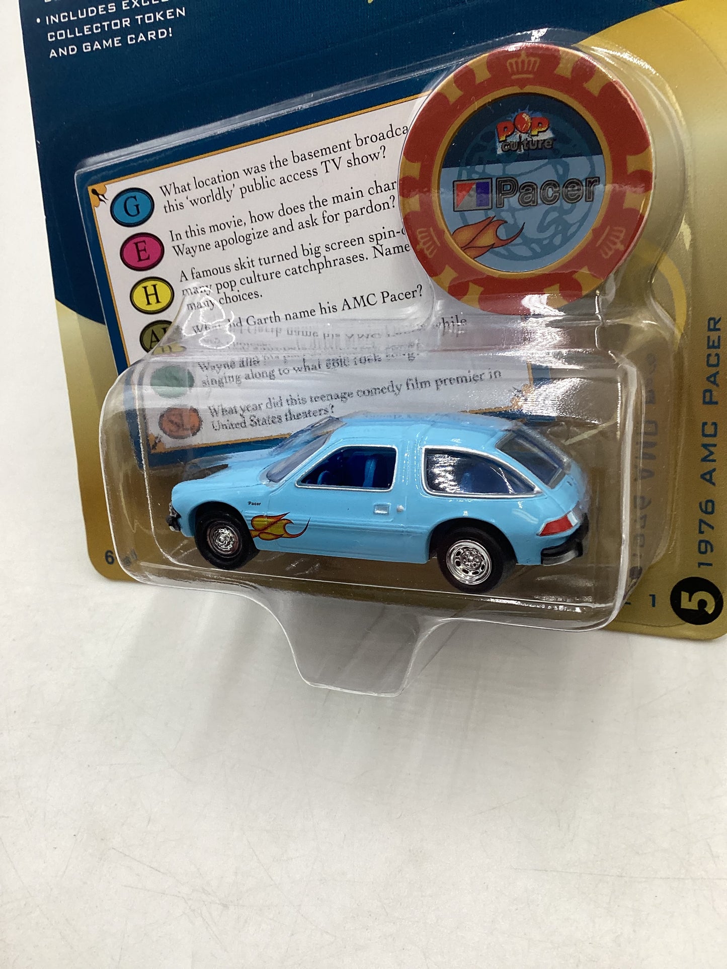 Johnny Lightning Pop Culture Trivial Pursuit 1976 AMC Pacer 229D