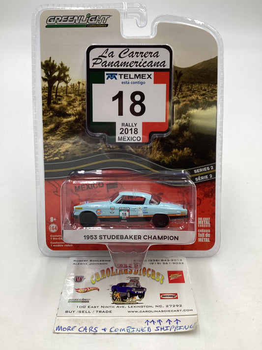 Greenlight La Carrera Panamericana #18 Gulf Studebaker Champion