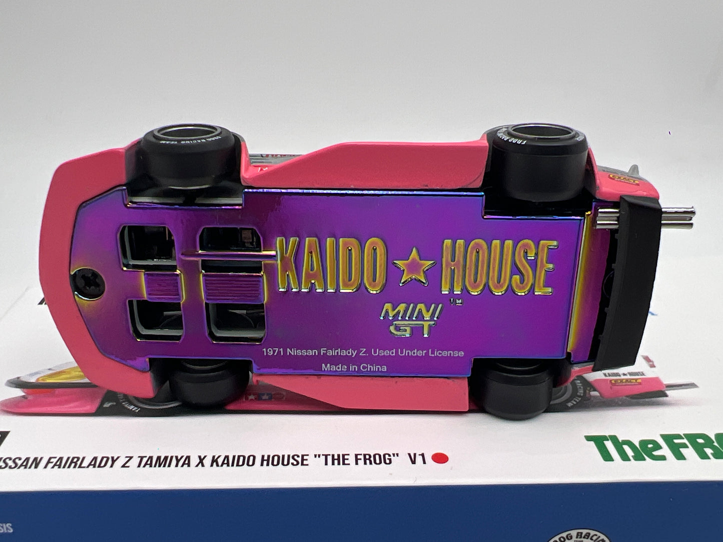 Mini GT Kaido House #263 CHASE Nissan Fairlady Z Tamiya X Kaido House The Frog V1