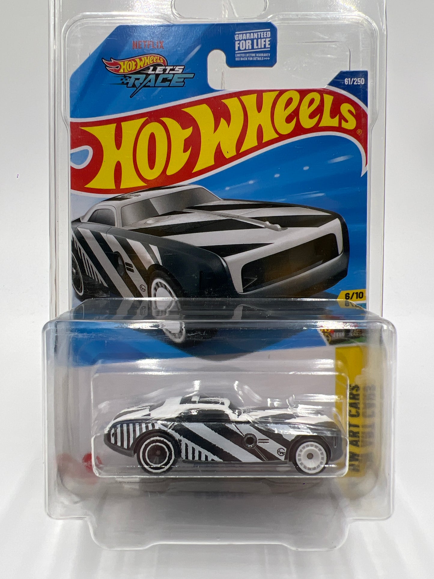 2025 Hot Wheels C Case Super Treasure Hunt #61 Hi-Roller II Black/White W/Protector #2
