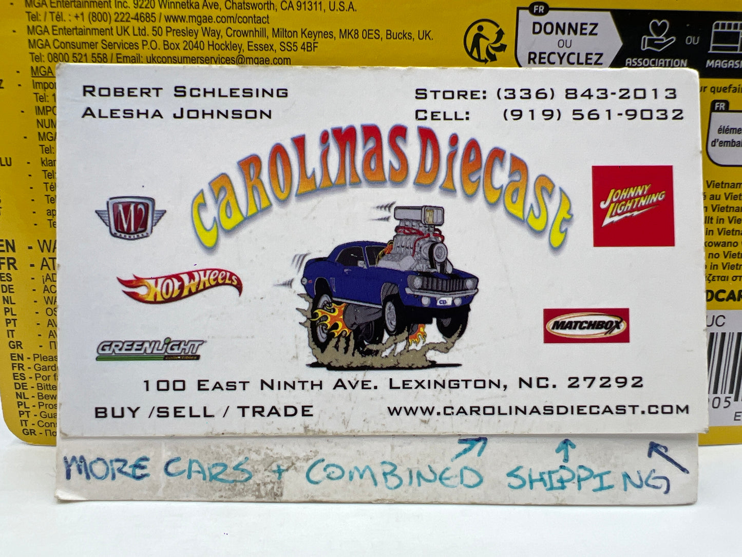 MGA Car Tuned Hobby Exclusive Series 4 #5 50 GMC COE Blue/Gray 179i