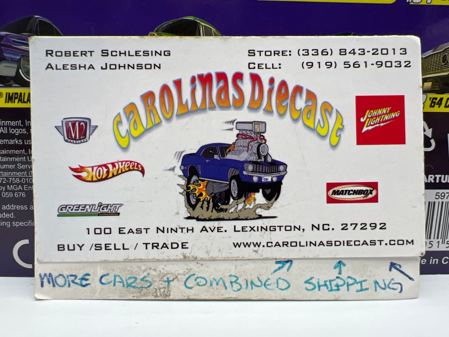 MGA Car Tuned Series 1 Show Glow Lowriders #8 64 Chevy Impala Red