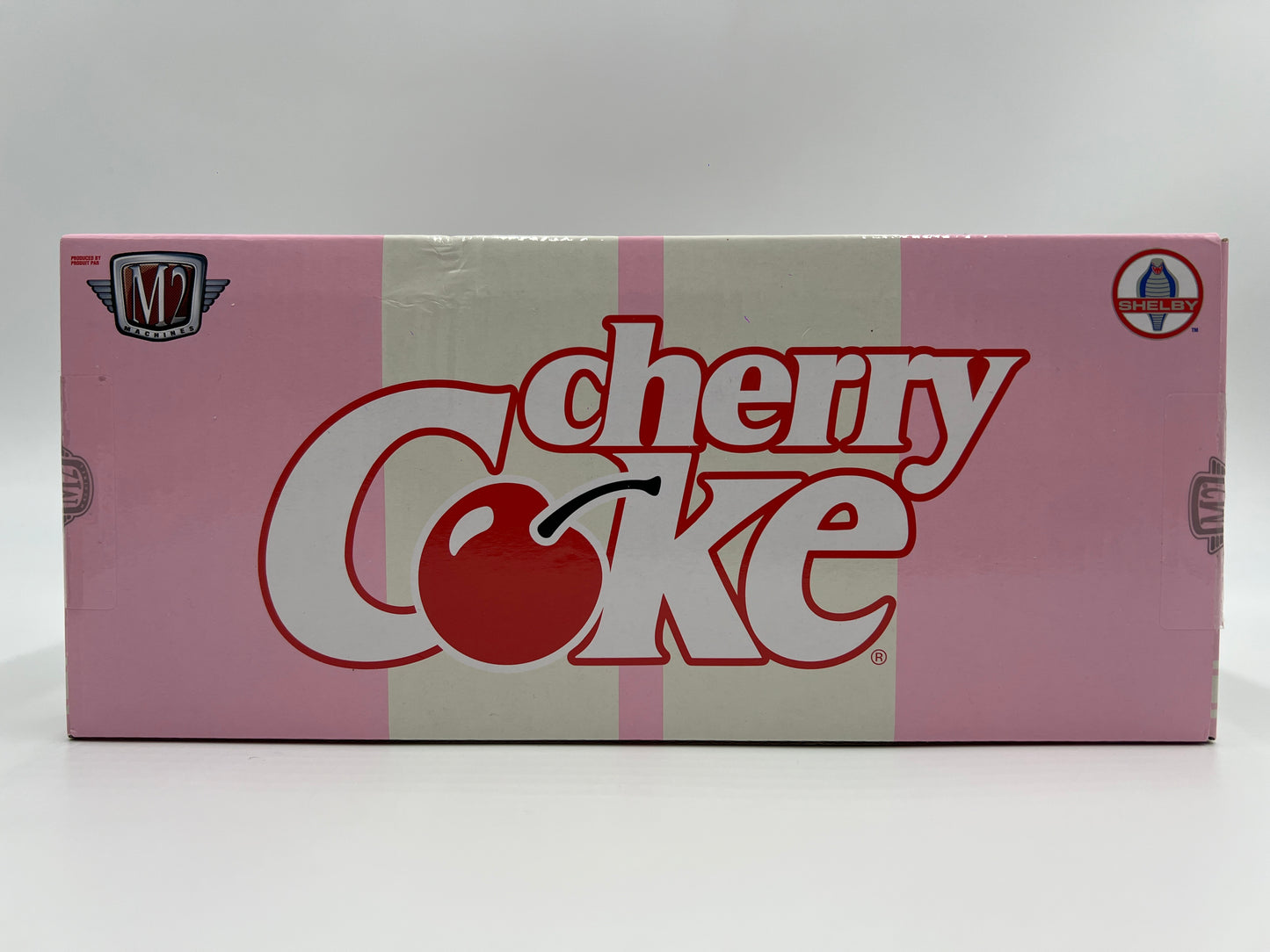 M2 Machines 1/24 Walmart CHASE Coca Cola Cherry Coke 1966 Shelby G.T.350 Pink WMTS01