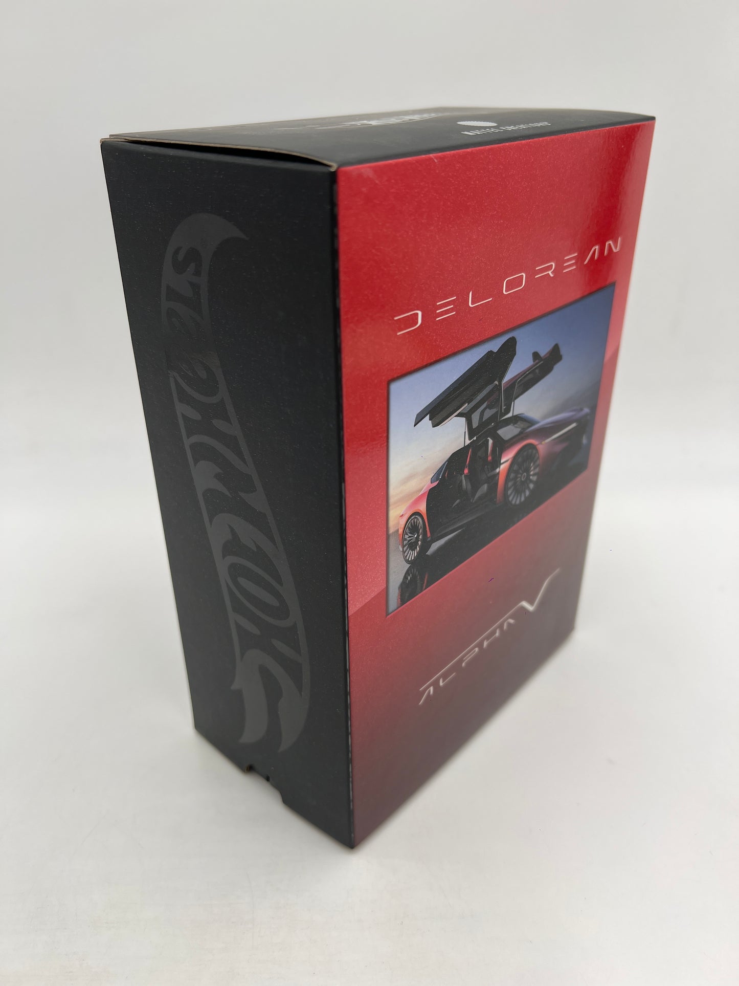 2023 Hot Wheels RLC Delorean DMC-12 Silver & Alpha5 Red Set