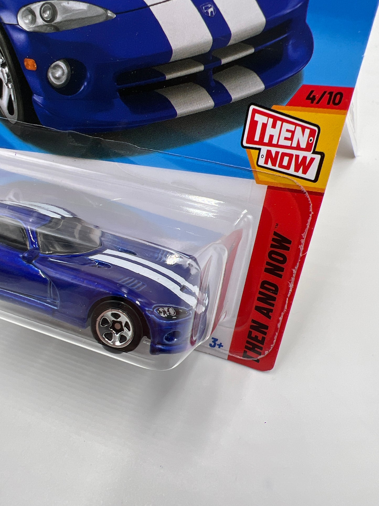 2025 Hot Wheels H Case Then And Now #176 96 Dodge Viper GTS Blue 39B
