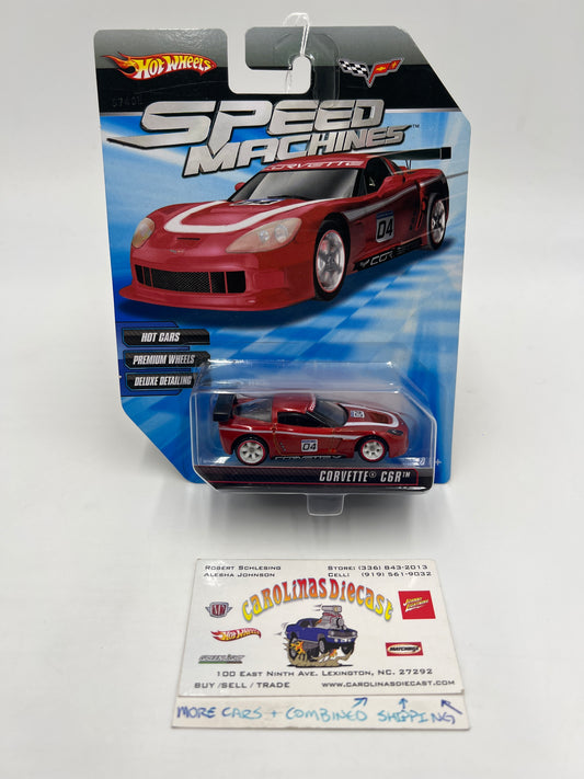 Hot Wheels Premium Speed Machines Corvette C6R Red