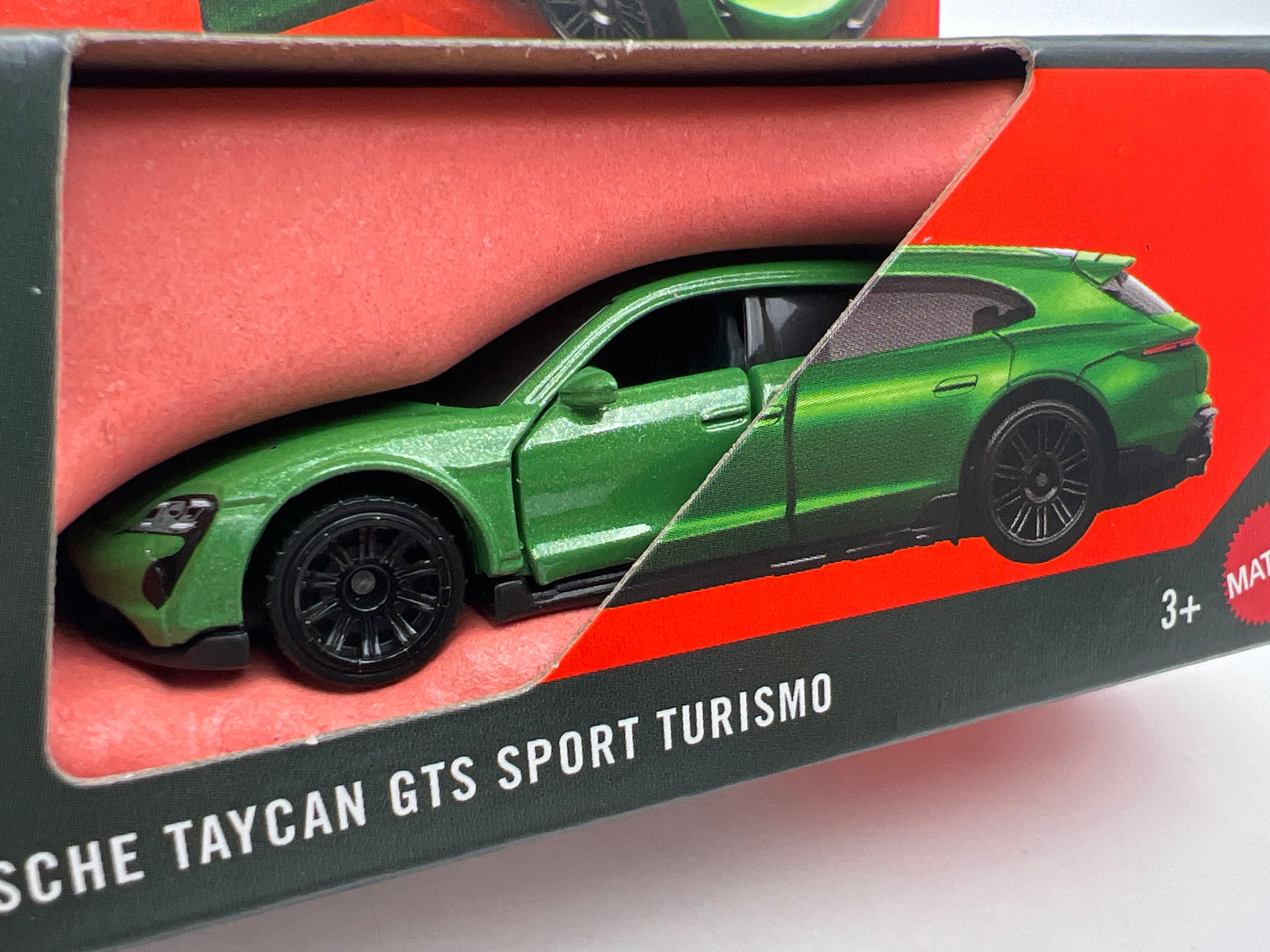 2026 Matchbox Moving Parts #38 Porsche Taycan GTS Sport Turismo Green