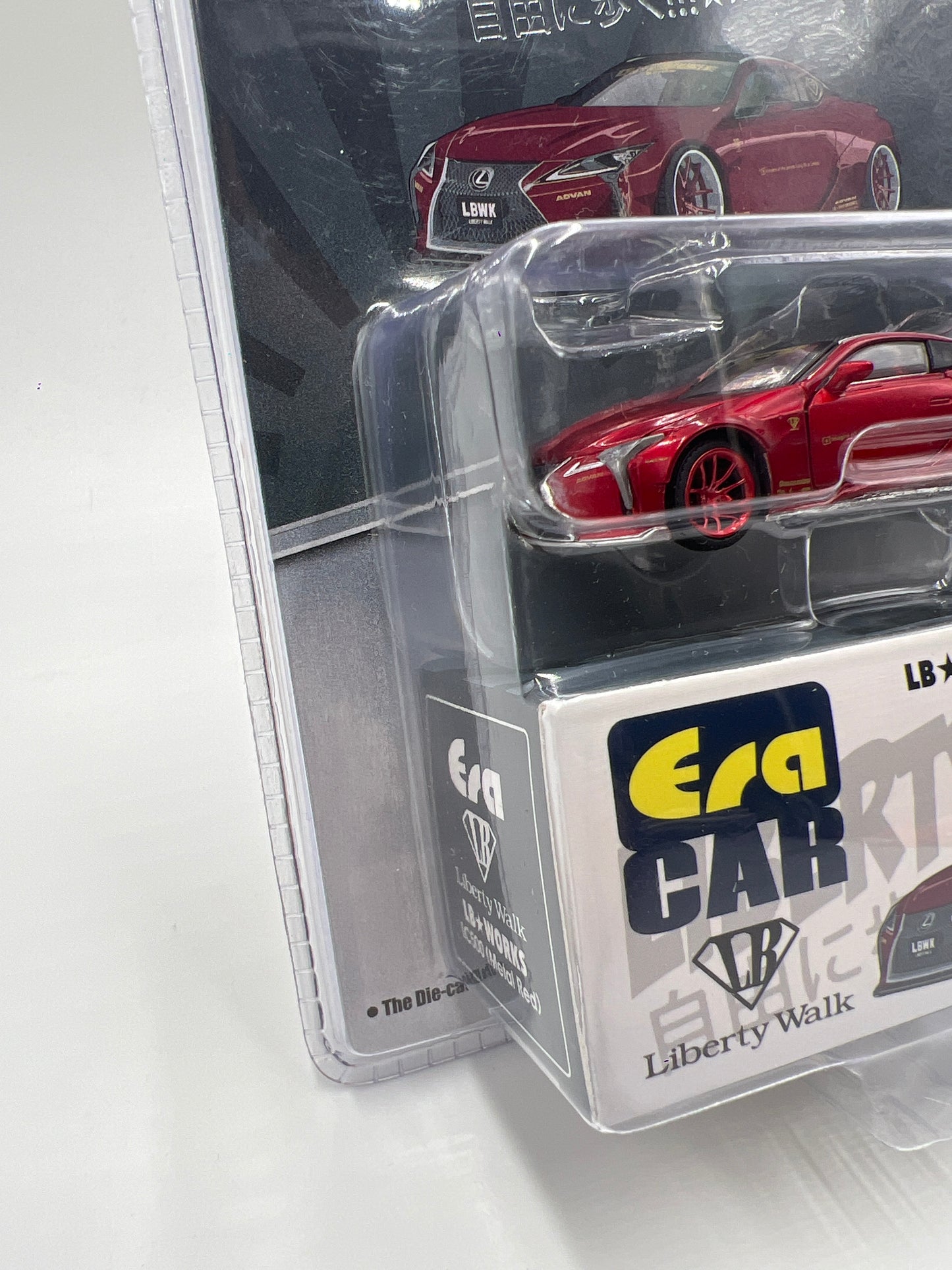 Era Car USA Limited 1/1200 CHASE LB Works Lexus LC500 Metal Red Libertywalk