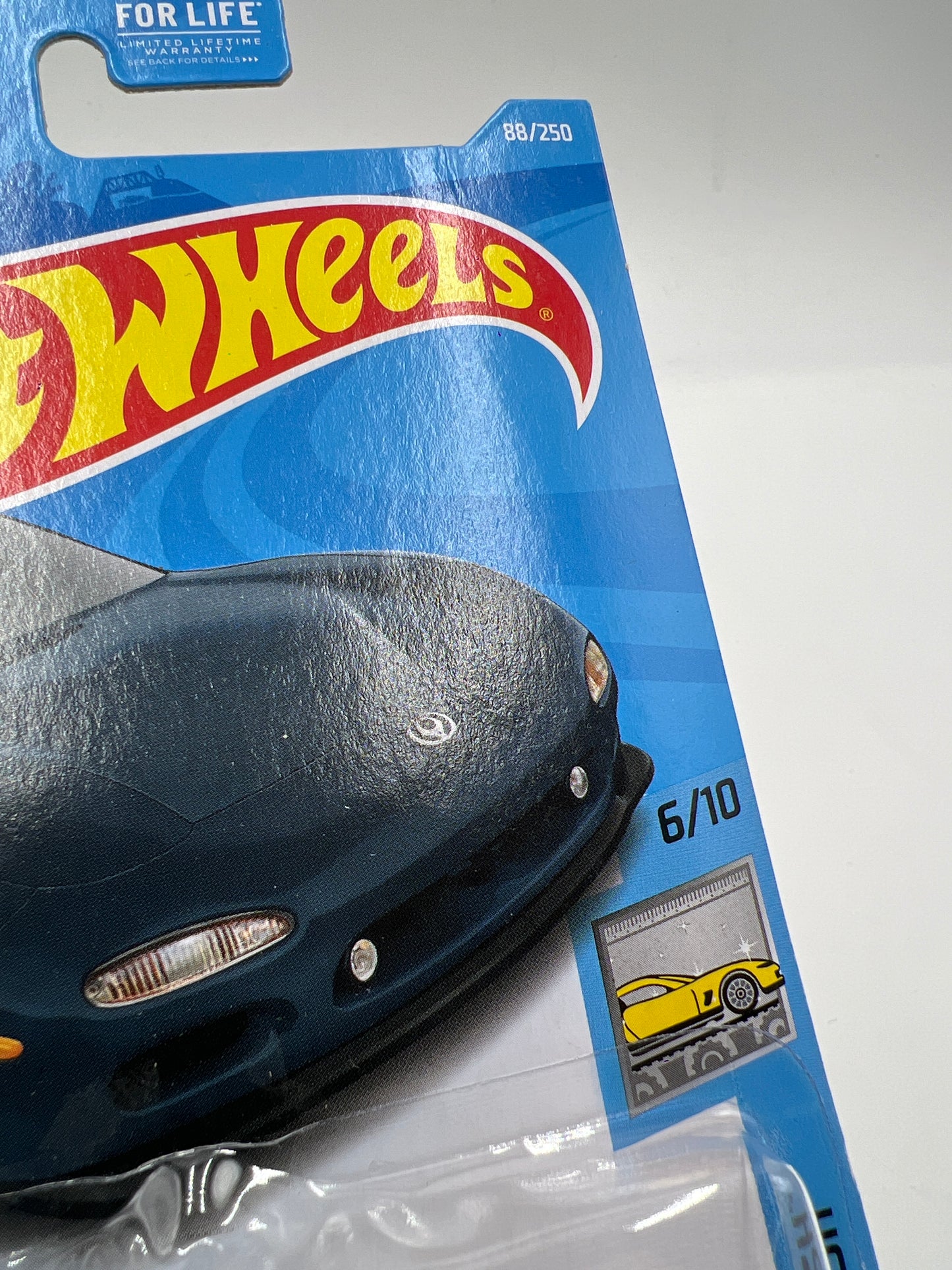 2021 Hot Wheels Super Treasure Hunt #88 95 Mazda RX-7 Black W/Protector
