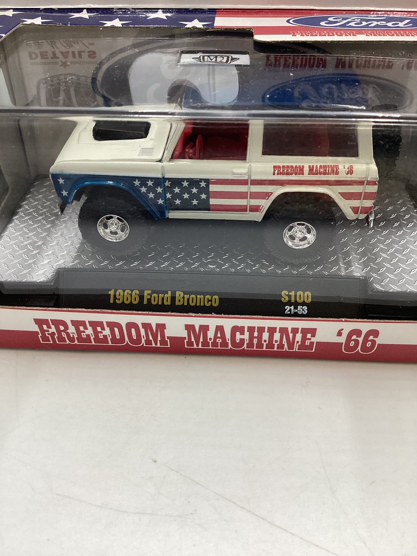 M2 Machines Freedom Machine 1966 Ford Bronco S100