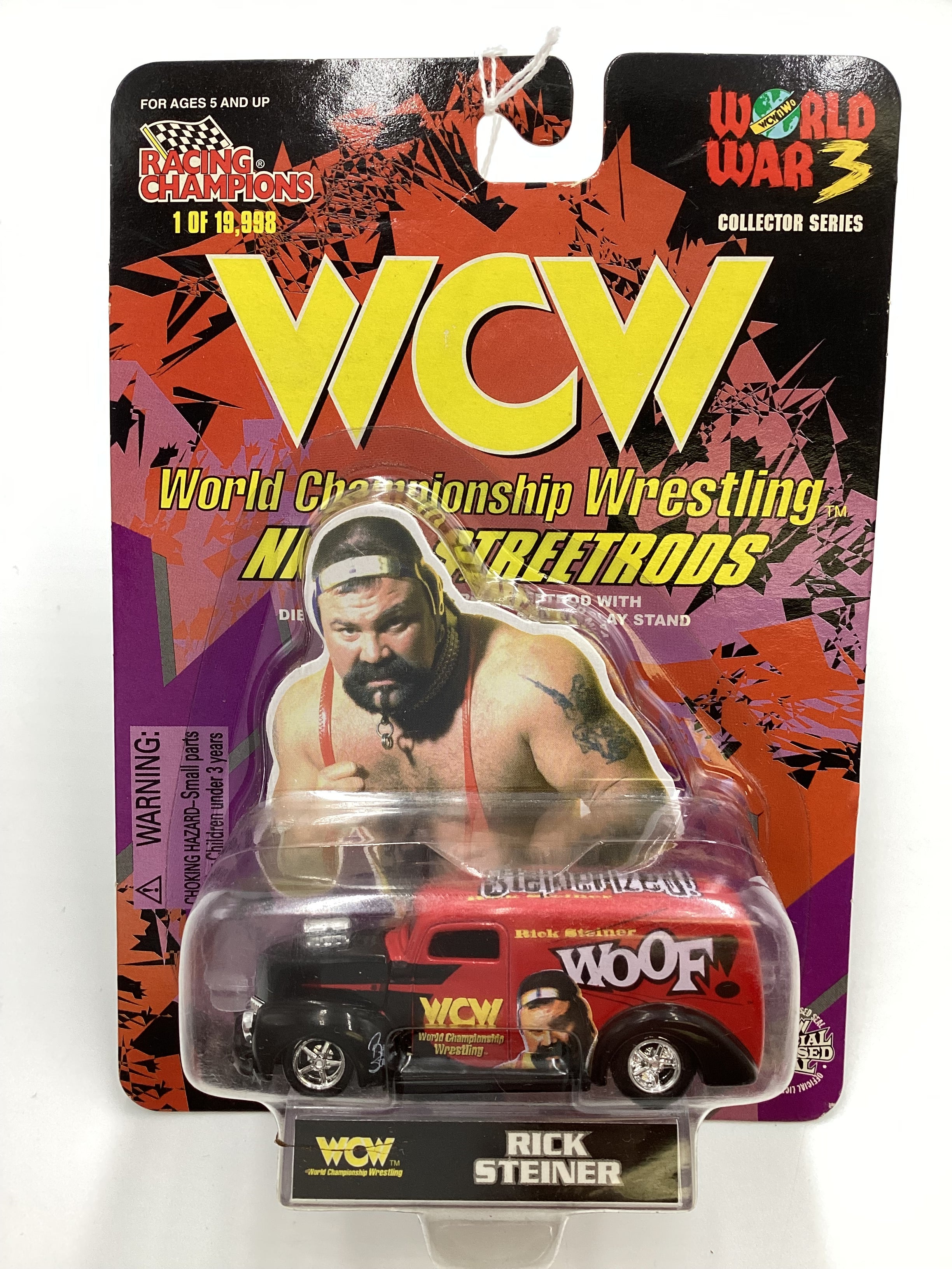 Racing Champions WCW Nitro Streetrods Rick Steiner 40 Custom