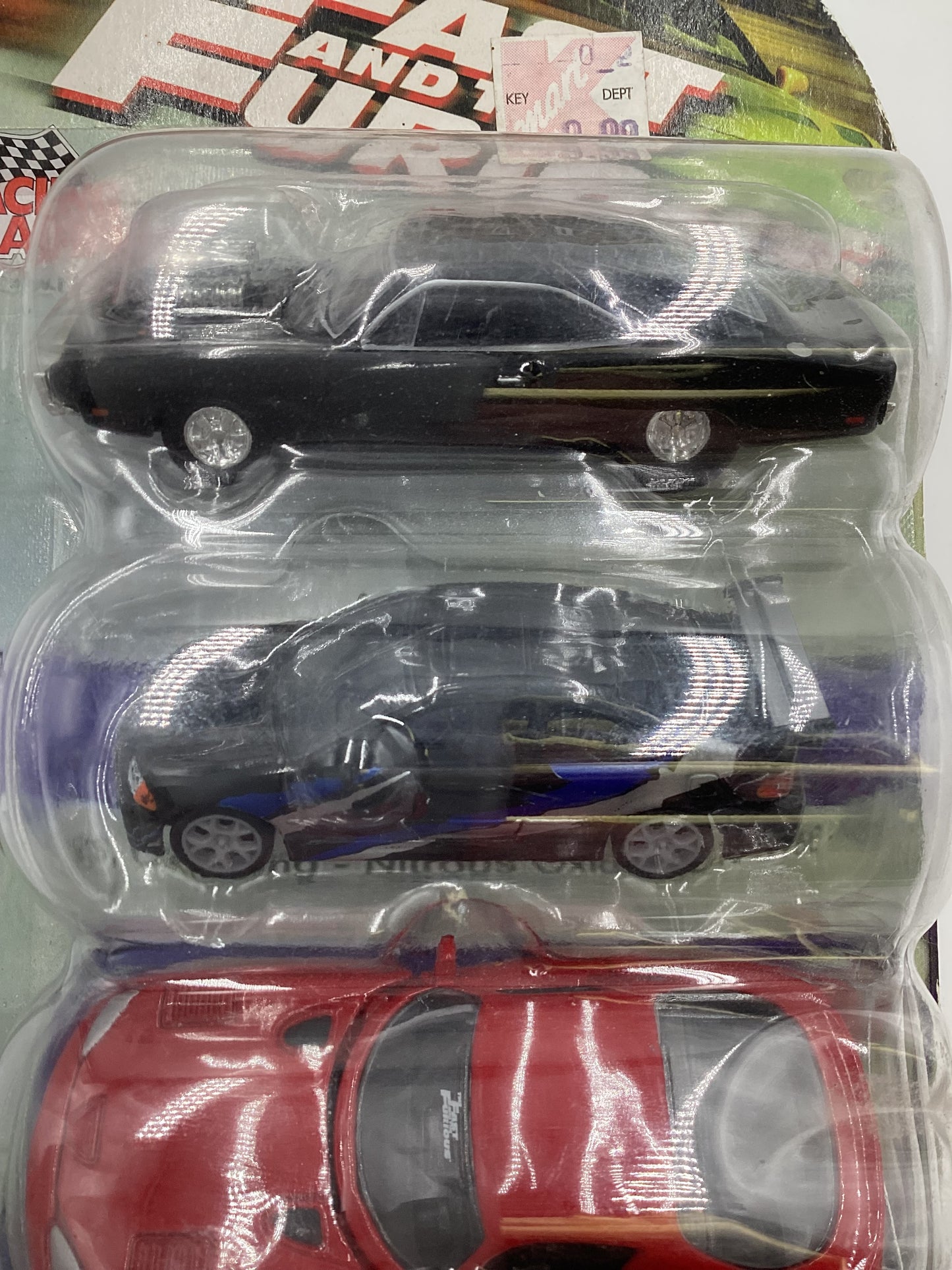 Racing Champions The Fast and Furious 5 Pack Charger/Civic/Viper/Camaro/RX-7