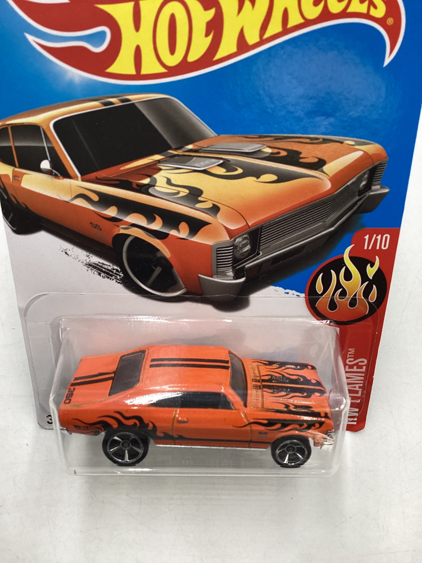 2017 Hot wheels #061 68 Chevy Nova Orange