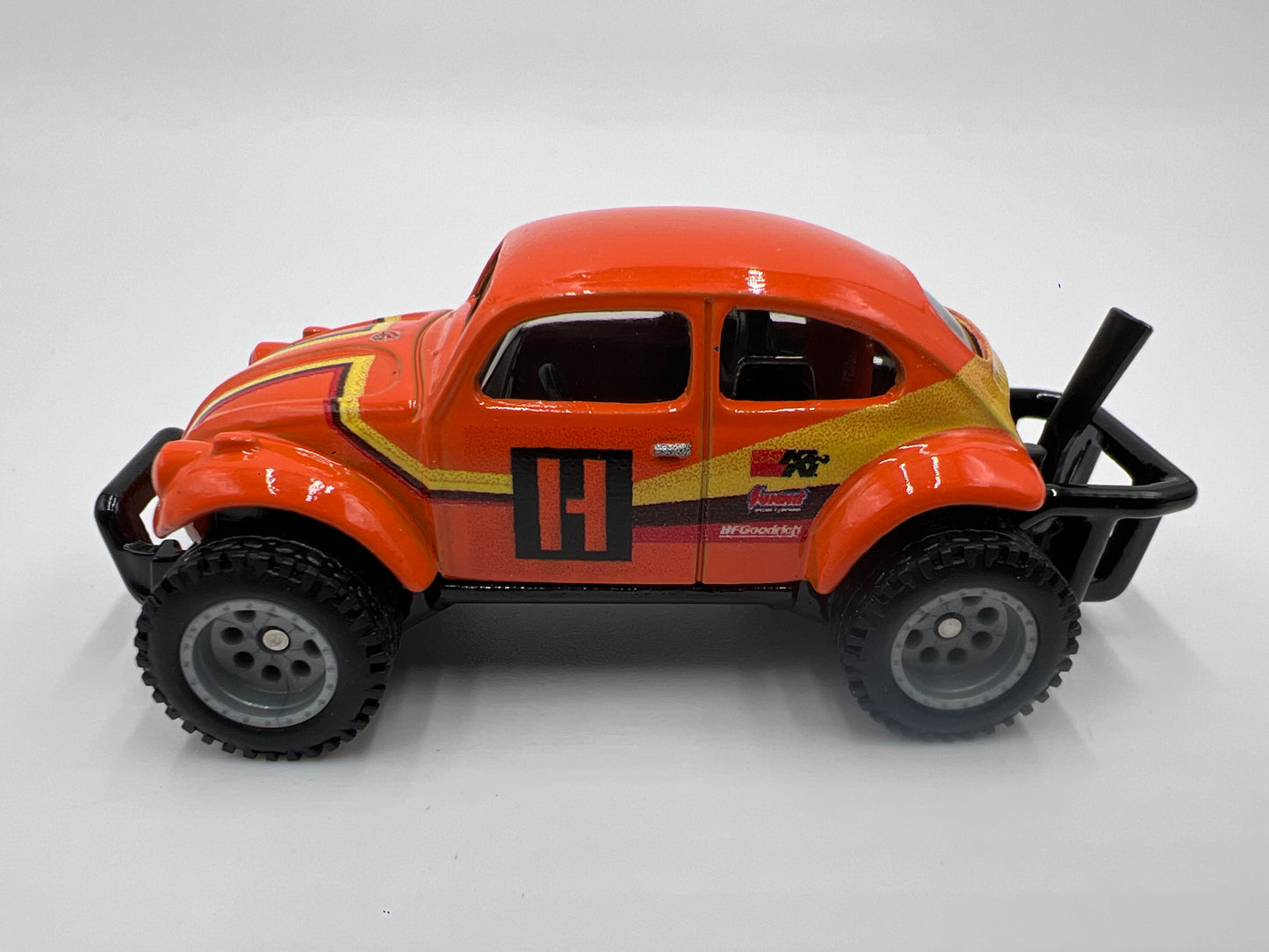 Hot Wheels 1/64 Premium Team Transport #31 Volkswagen Baja Bug & Horizon Hauler Orange Loose