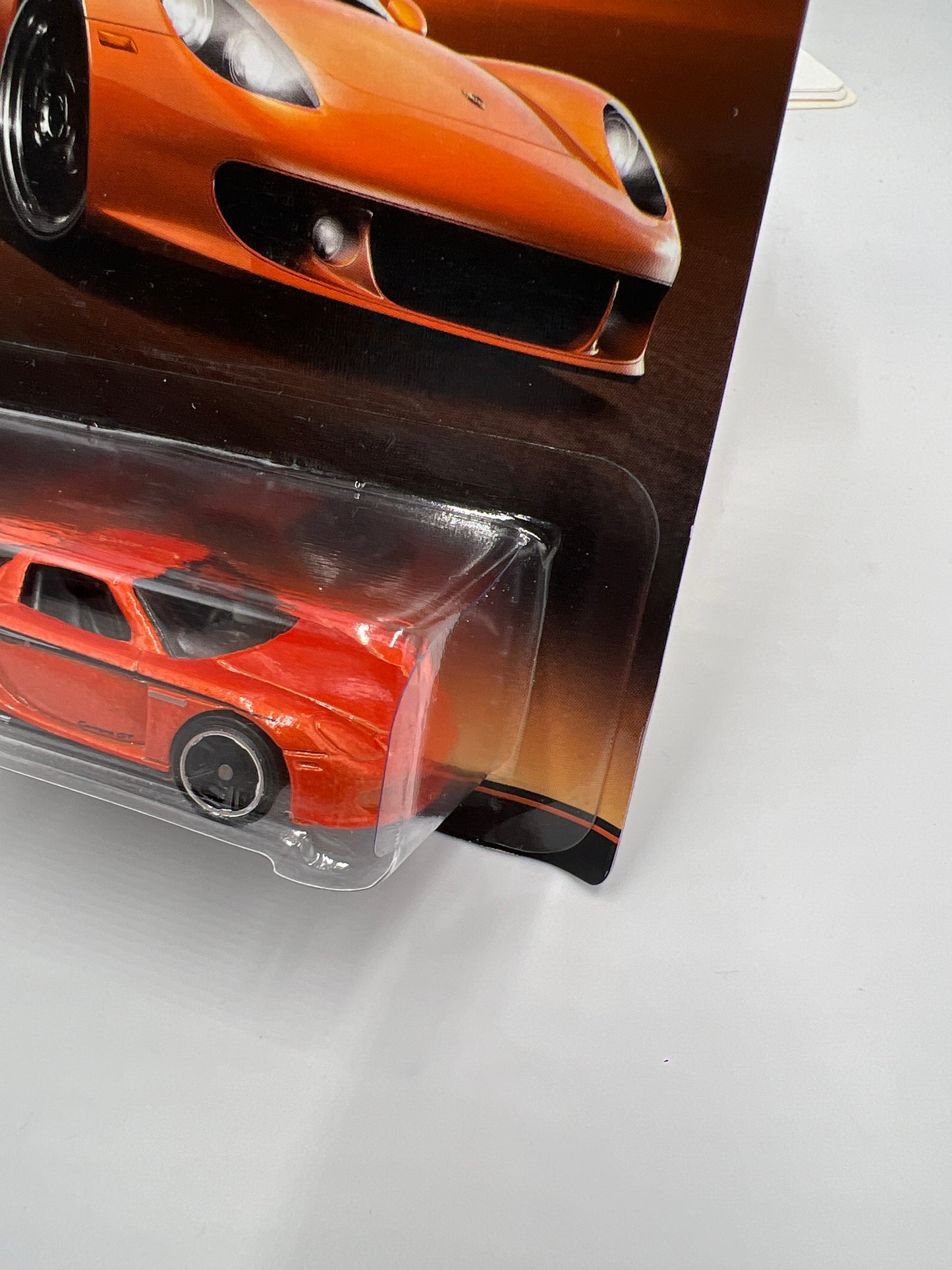 2015 Hot Wheels Walmart Exclusive Porsche Series #7 Porsche Carrera GT Orange