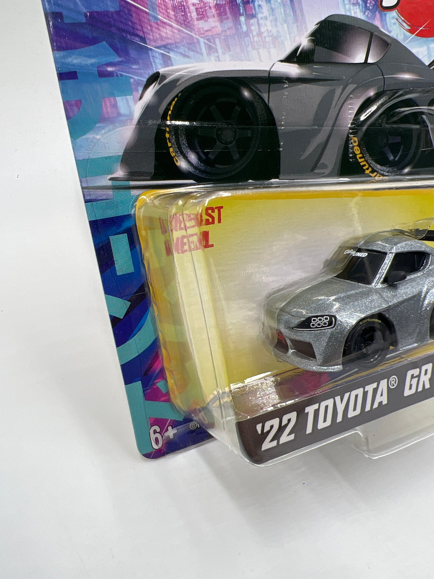 2025 MGA Car Tuned JDM Series 2 #4 22 Toyota GR Supra Silver 178M