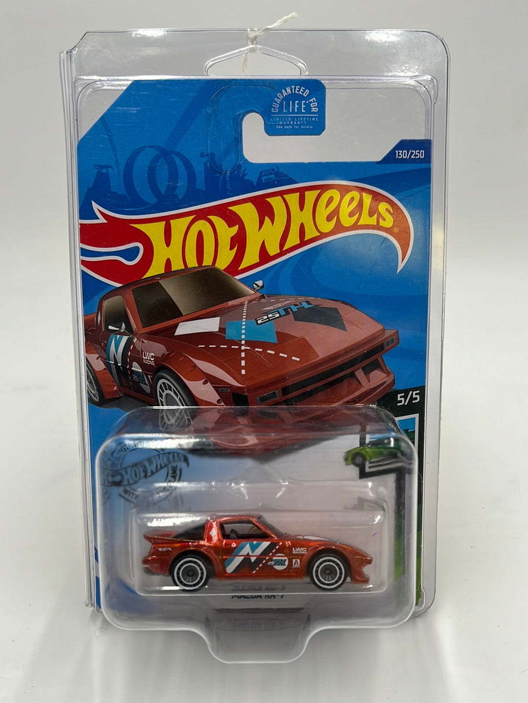 Hot Wheels 2021 Super Treasure Hunt Mazda RX7 #130 W/Protector