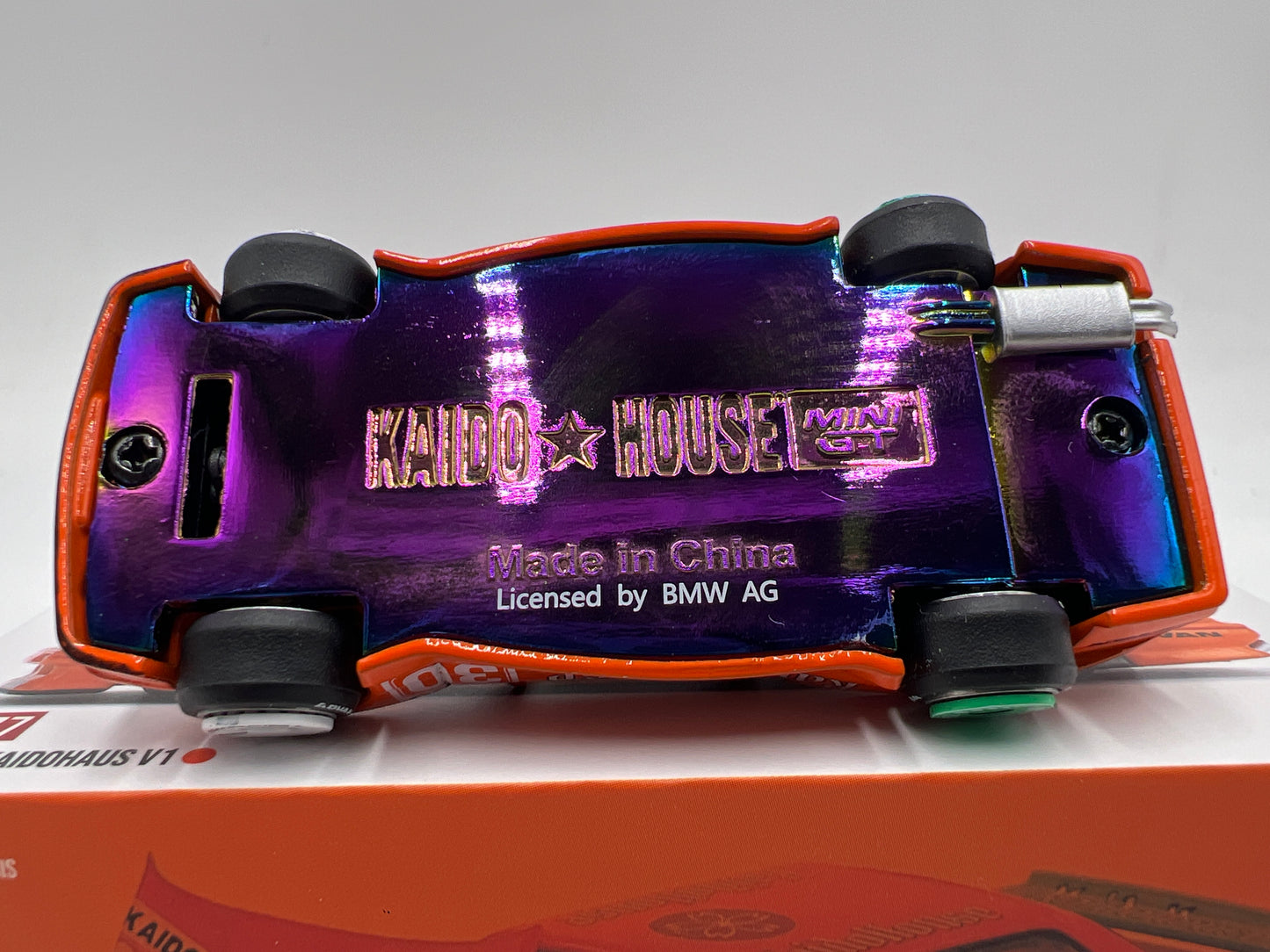 Mini GT Kaido House #177 BMW M3 Kaidohaus V1 Orange