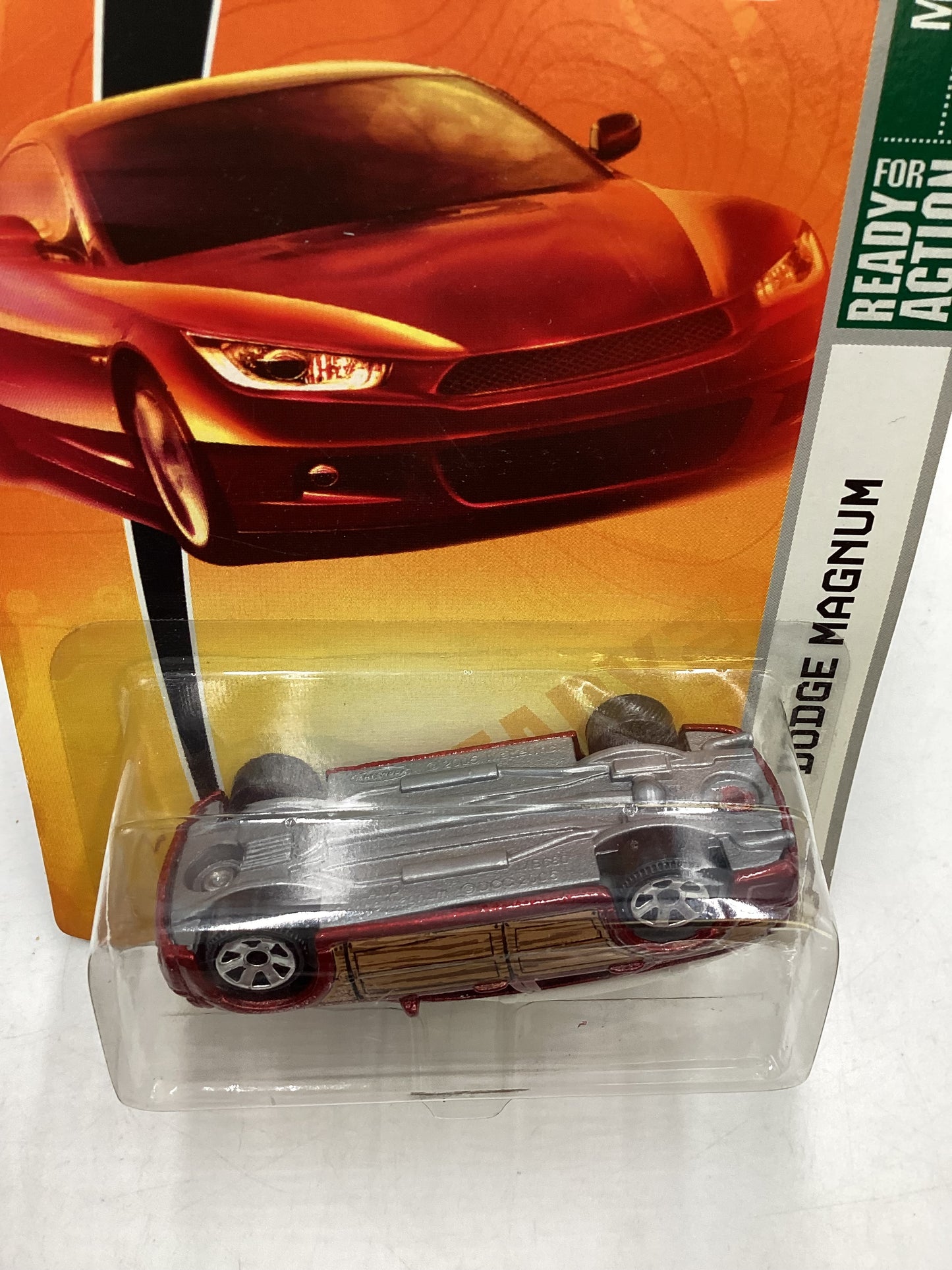 Matchbox Metro Rides #29 Dodge Magnum Red (Upside Down) 208B