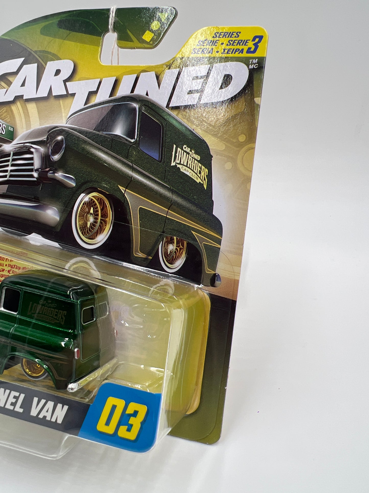 2025 MGA Car Tuned Series 3 #3 57 GMC Panel Van Green 179C