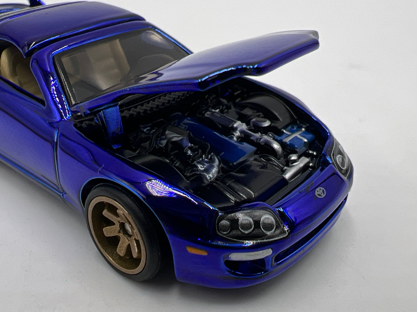 Hot Wheels 1/64 RLC 1997 Toyota Supra Blue Loose