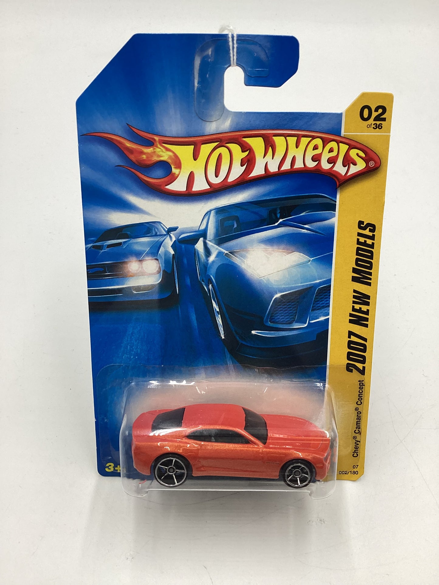 2007 Hot Wheels New Models #2 Chevy Camaro Concept Orange 2A